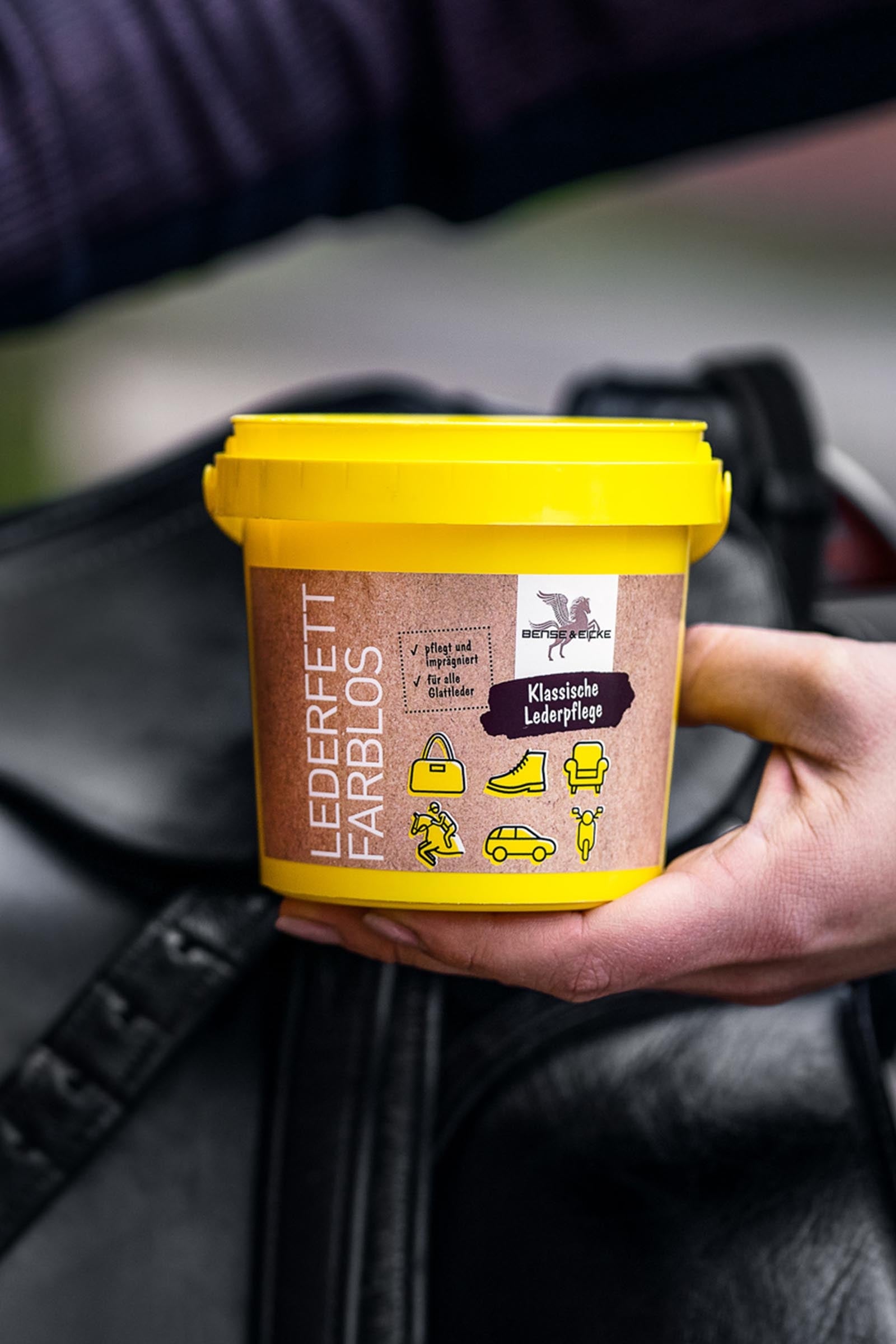 Bense & Eicke Leather Grease Colorless, 500ml Horse Health Care