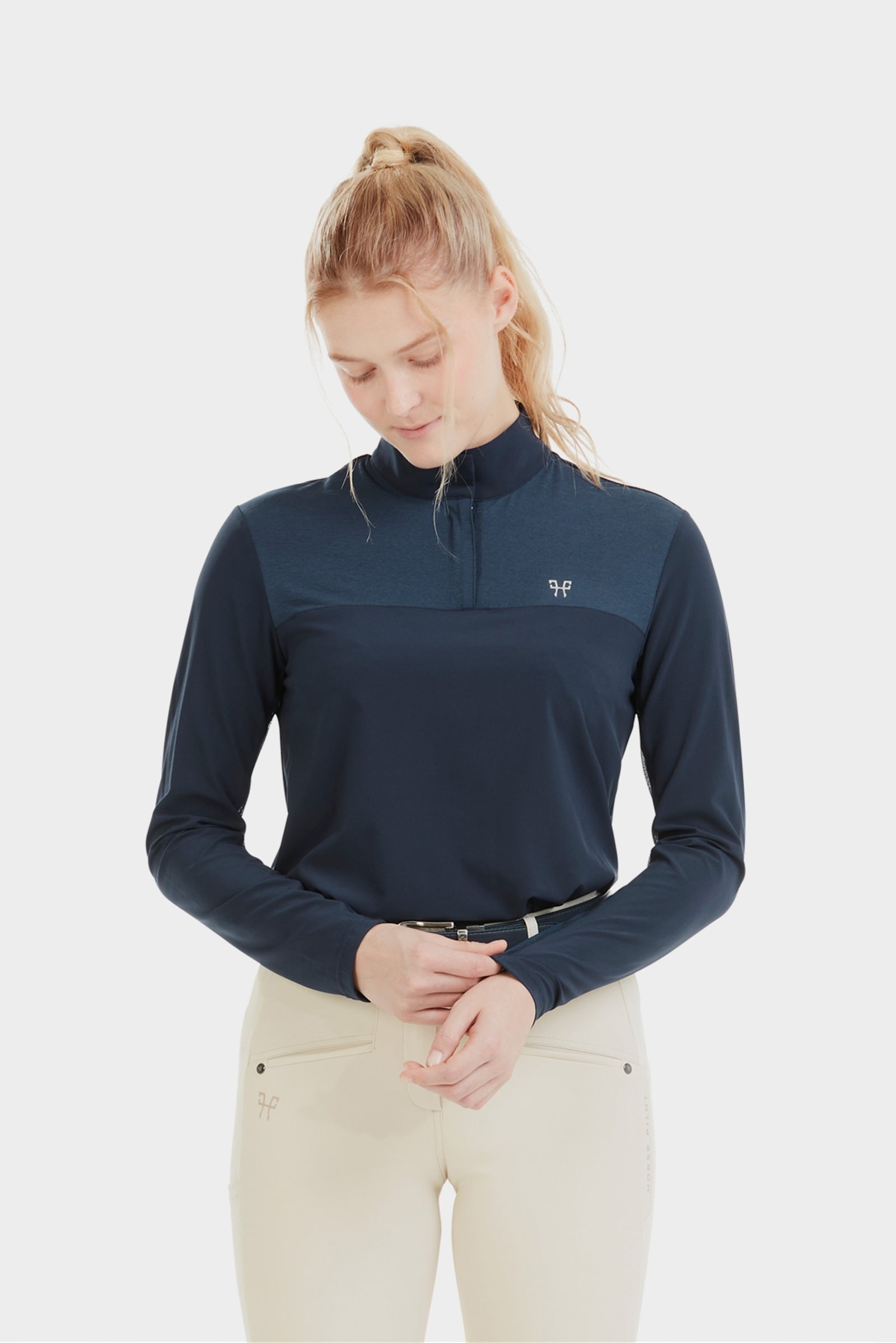 Horse Pilot Sunrise Camisa de mujer Ropa Mujer