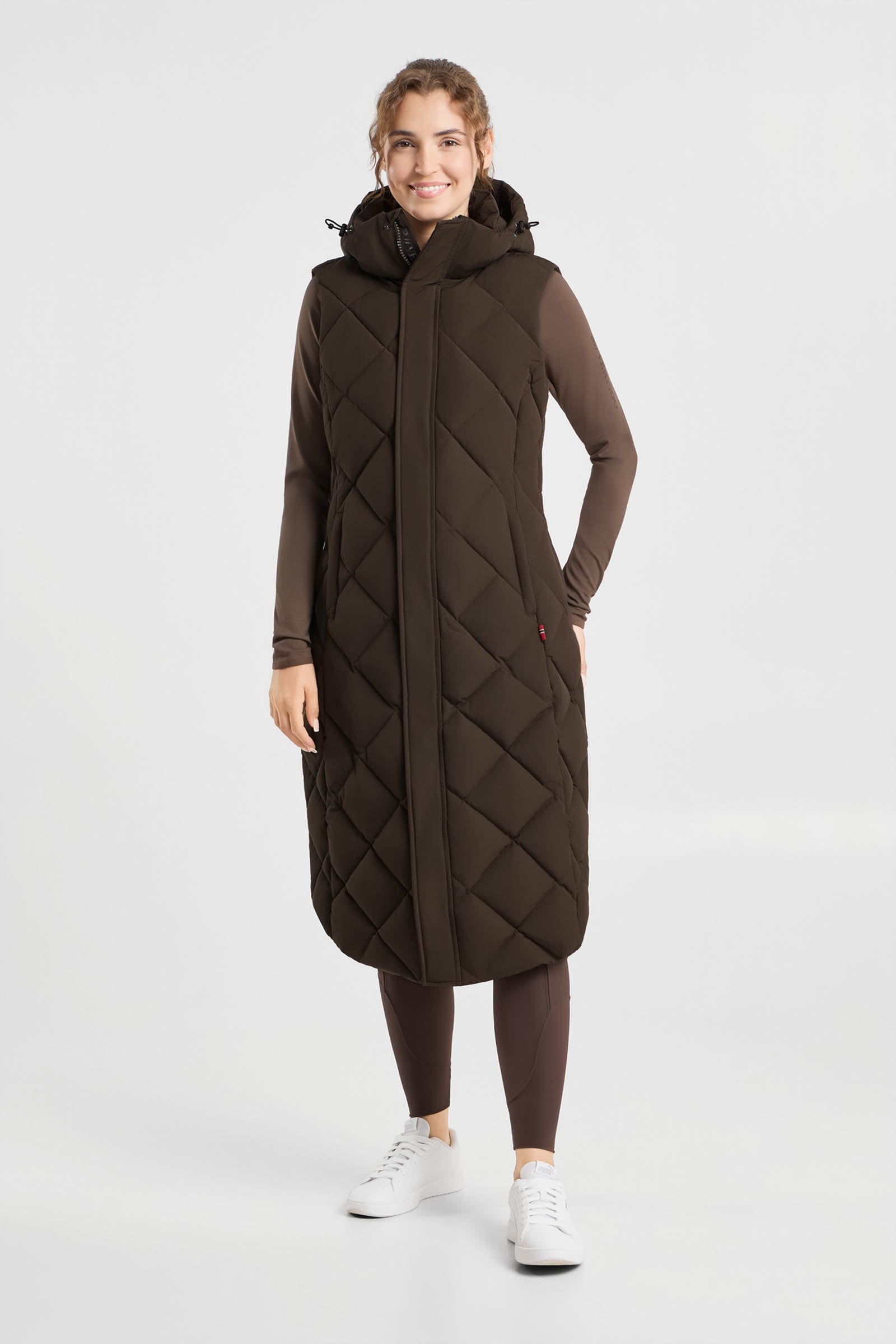 B Vertigo Gem Waxy Women's Padded Long Vest Women’s Riding Clothing