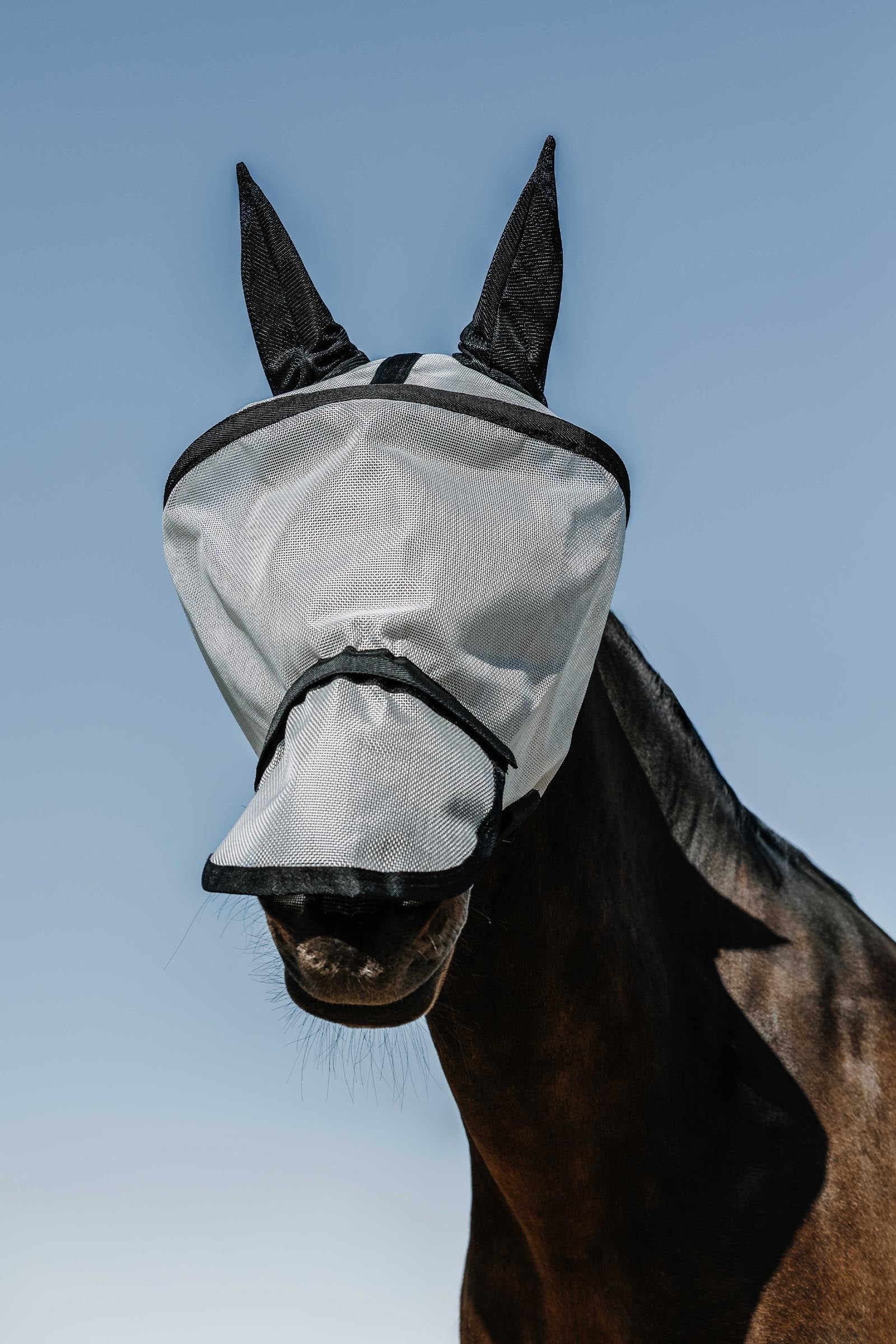 EQUITHÈME Protec máscara antimoscas / UV Protección Antimoscas para Caballos