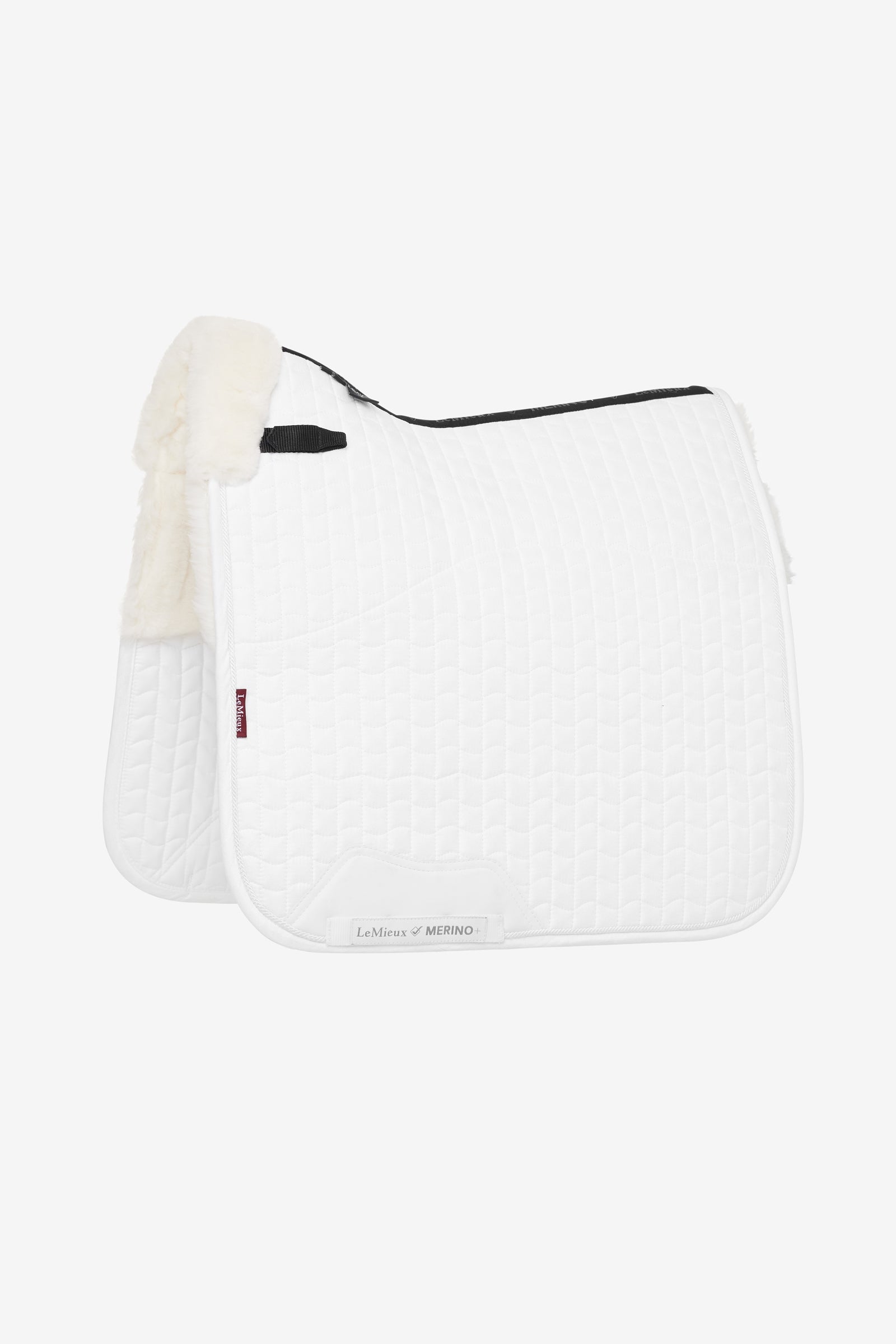 LeMieux Merino+ Mantilla de Adiestramiento efecto ante, medio forrado Mantillas