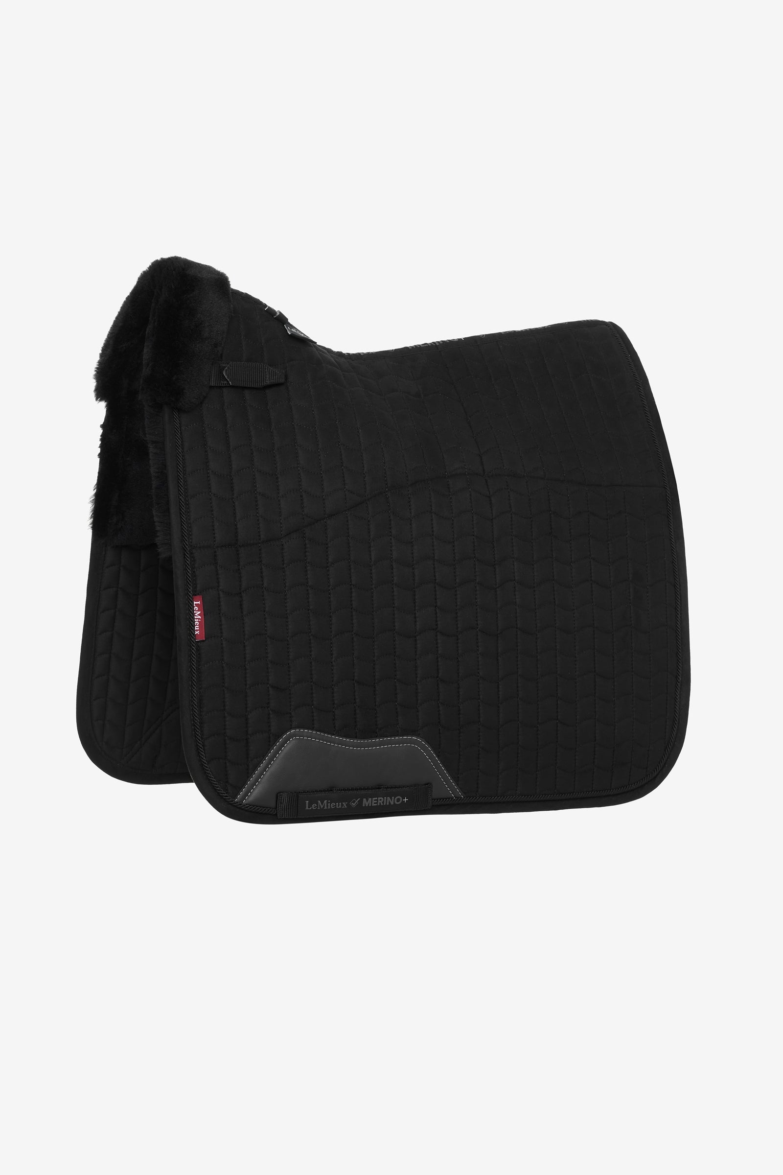 LeMieux Merino+ Mantilla de Adiestramiento efecto ante, medio forrado Mantillas