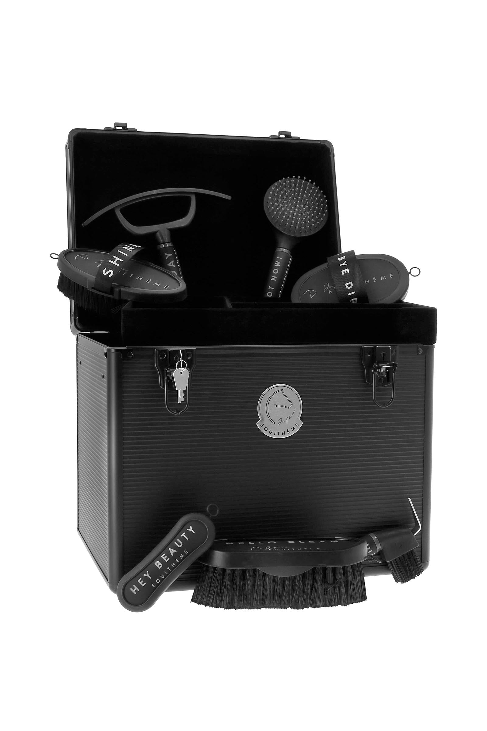 EQUITHÈME Je t'aime Grooming Box Horse Grooming Tools