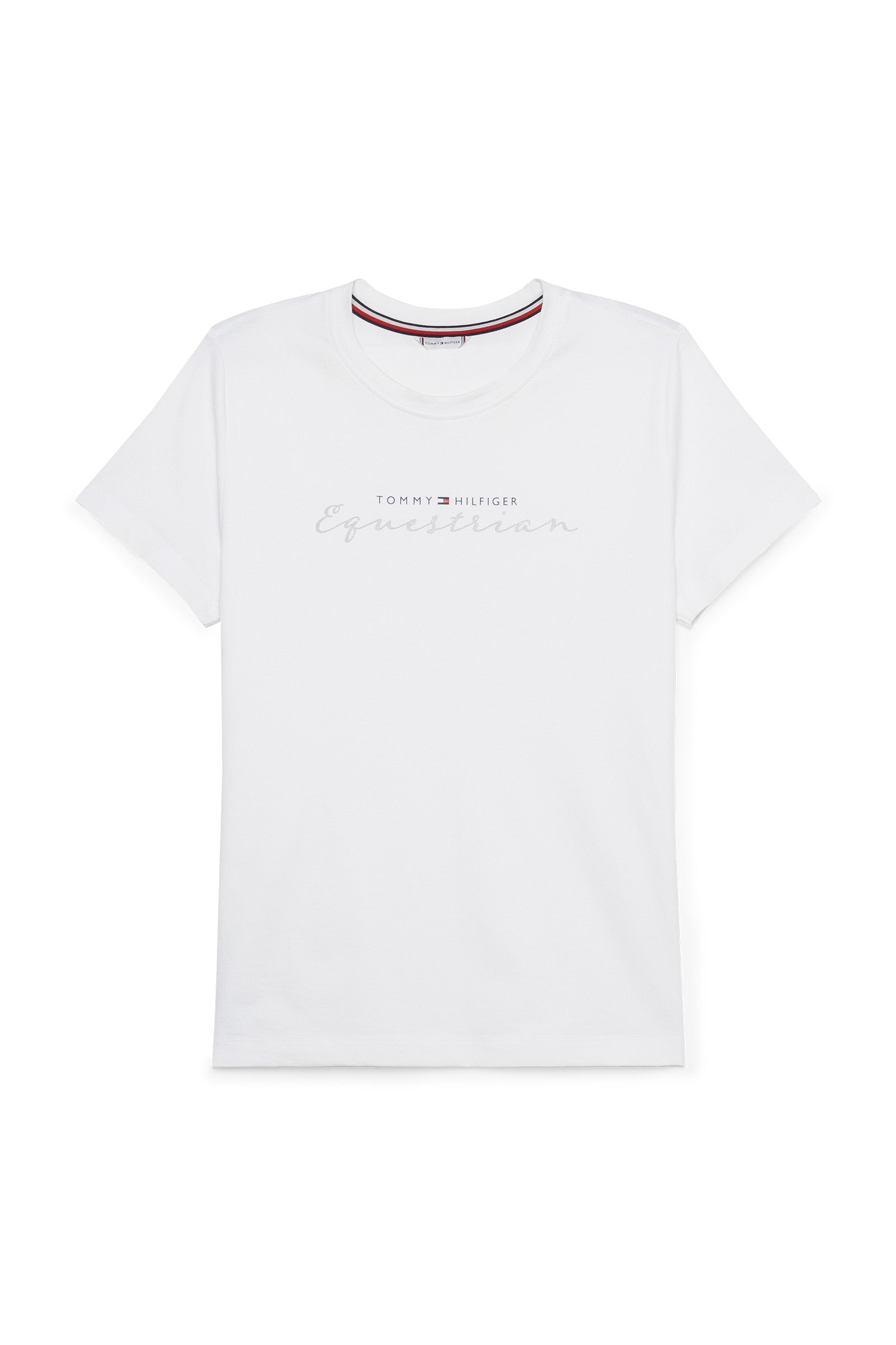 Tommy Hilfiger Equestrian Camiseta Brooklyn de manga corta con motivo Ropa Mujer