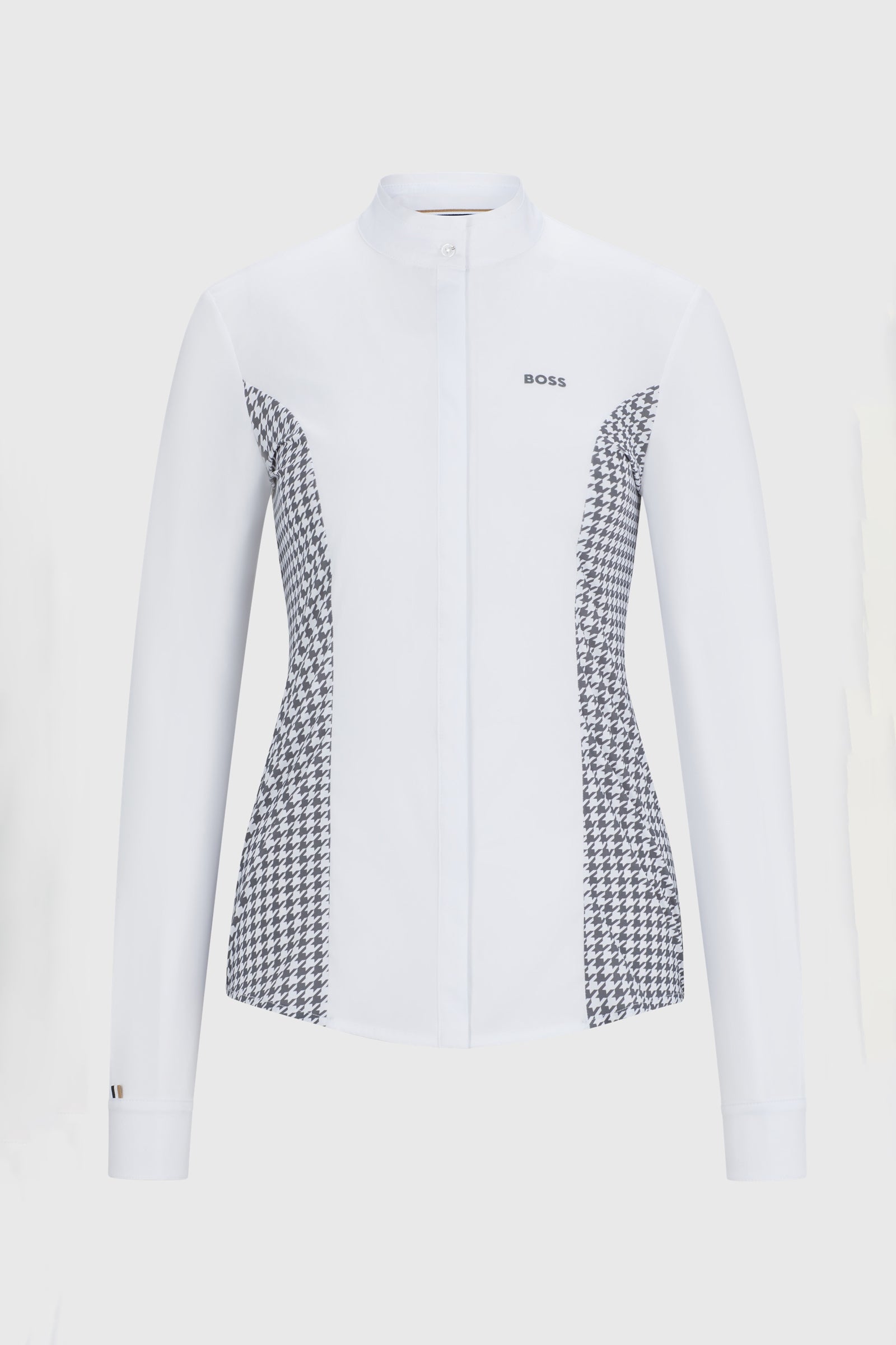 BOSS Equestrian Boss Emma Show Blouse Houndstooth Women’s Riding Clothing