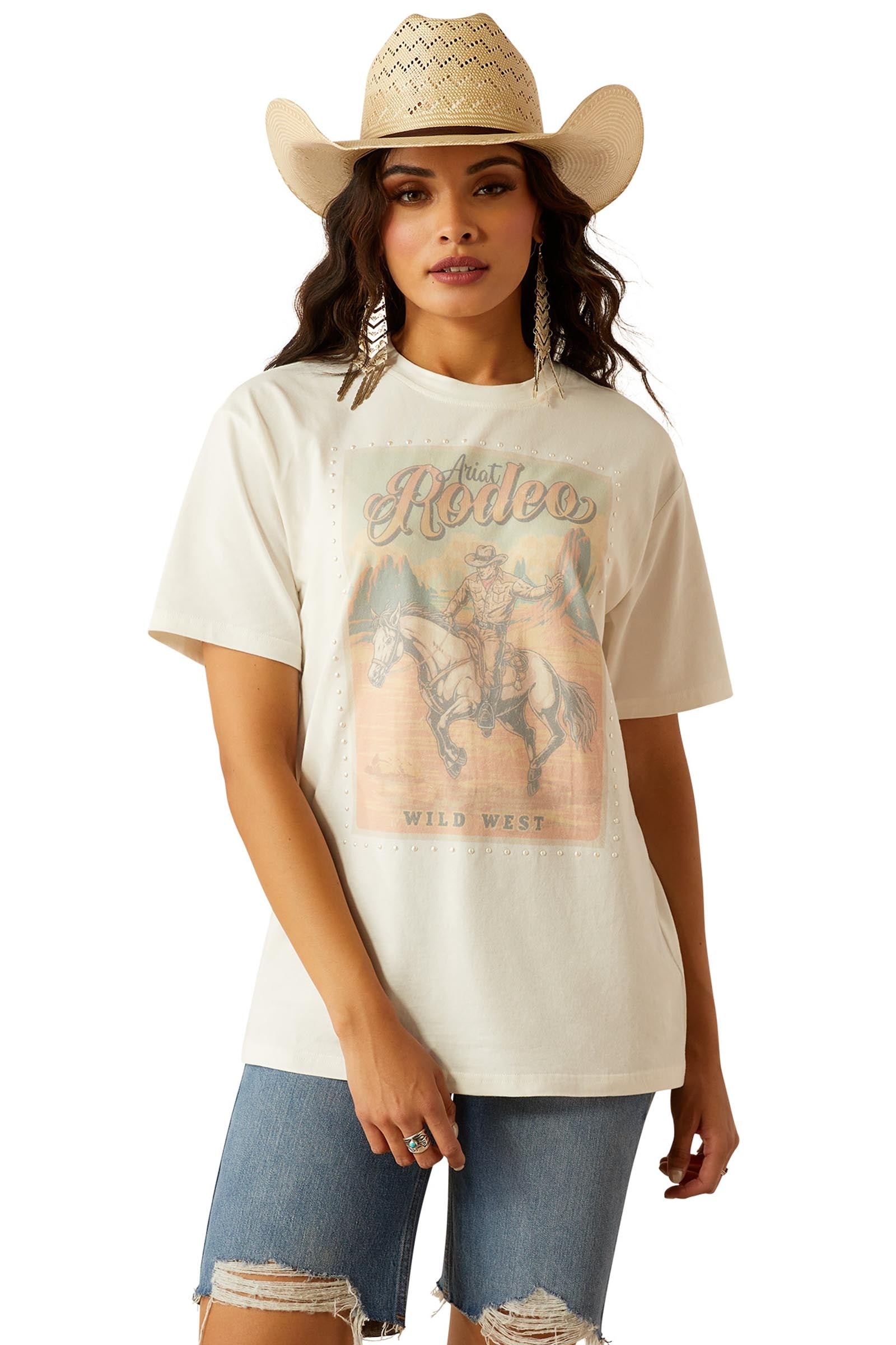 Ariat Rodeo camiseta para mujer Ropa Mujer