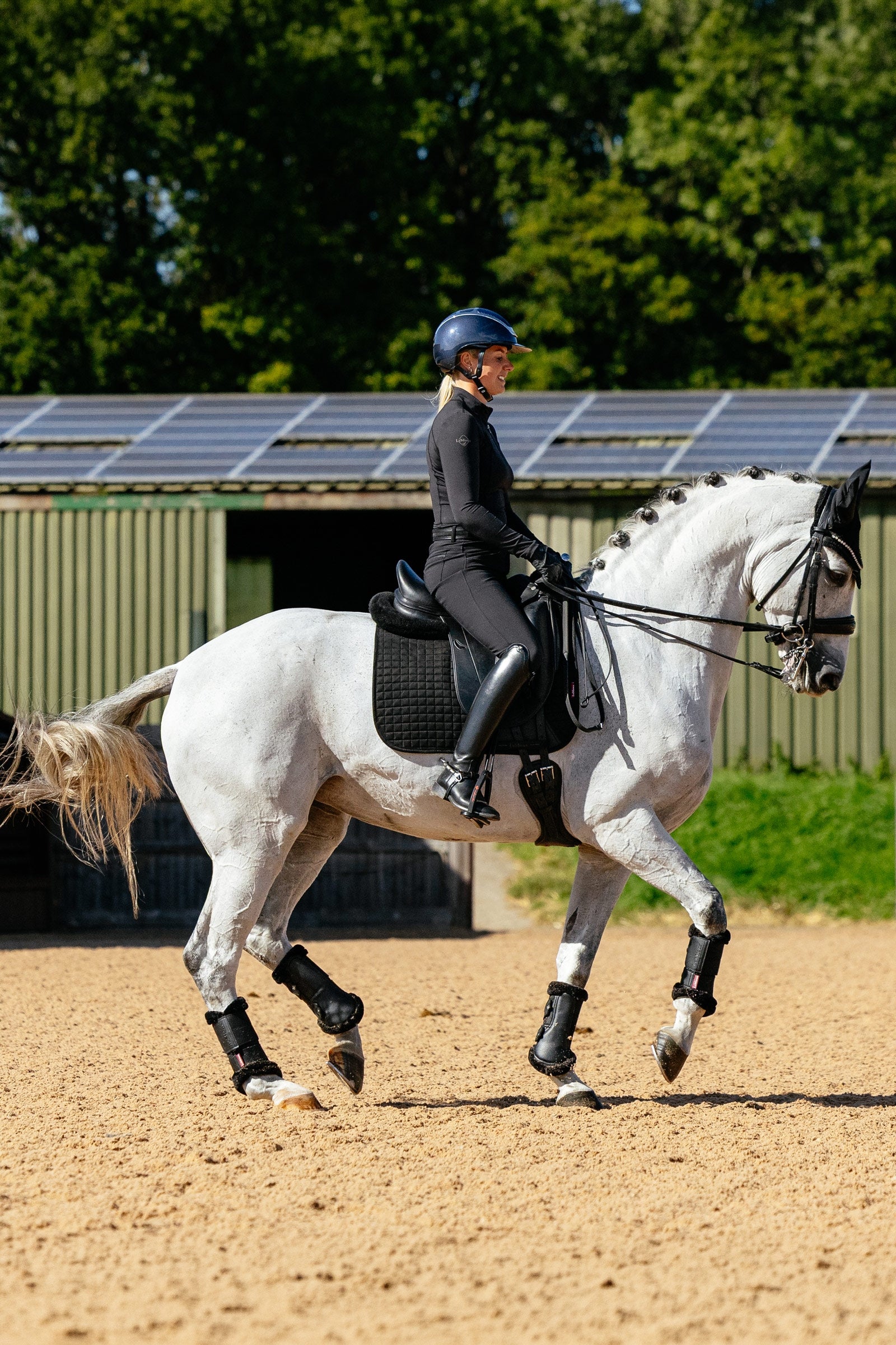 LeMieux Suede Dressage Square Saddle Pad Saddle Pads