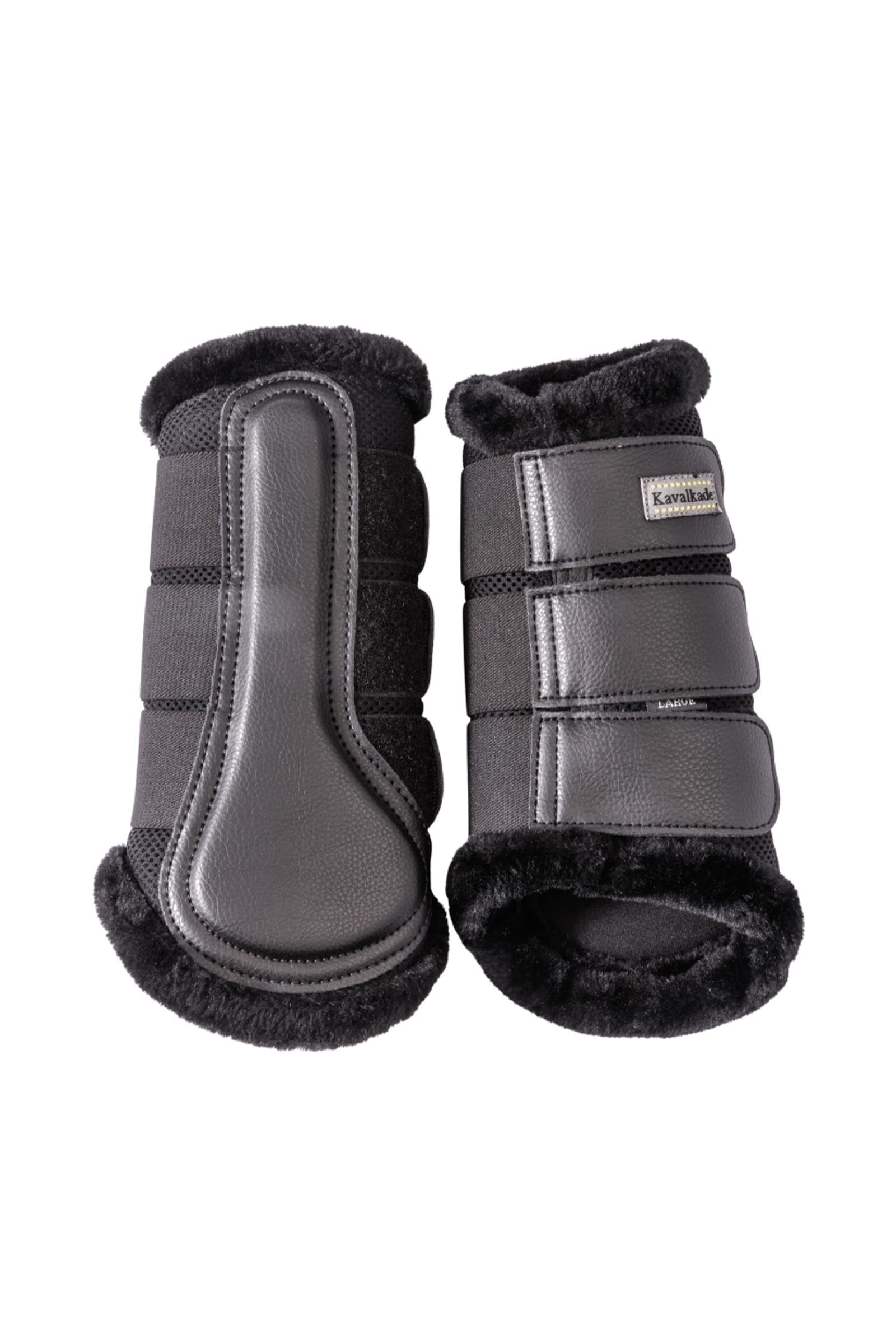 Kavalkade Anatomic Mesh protectores con pelo sintético Leg & Hoof Protection