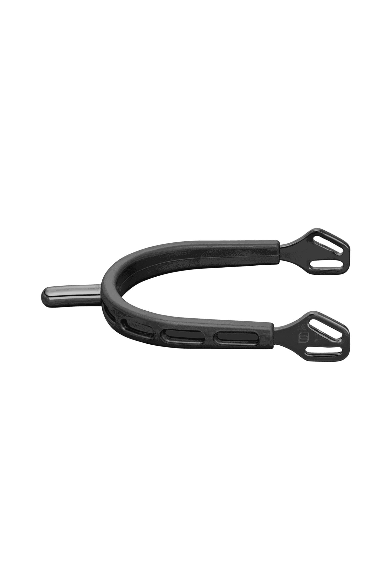 Sprenger Ultra Fit Extra Grip espuelas, acero inoxidable, 25 mm, cuello redondeado Fustas