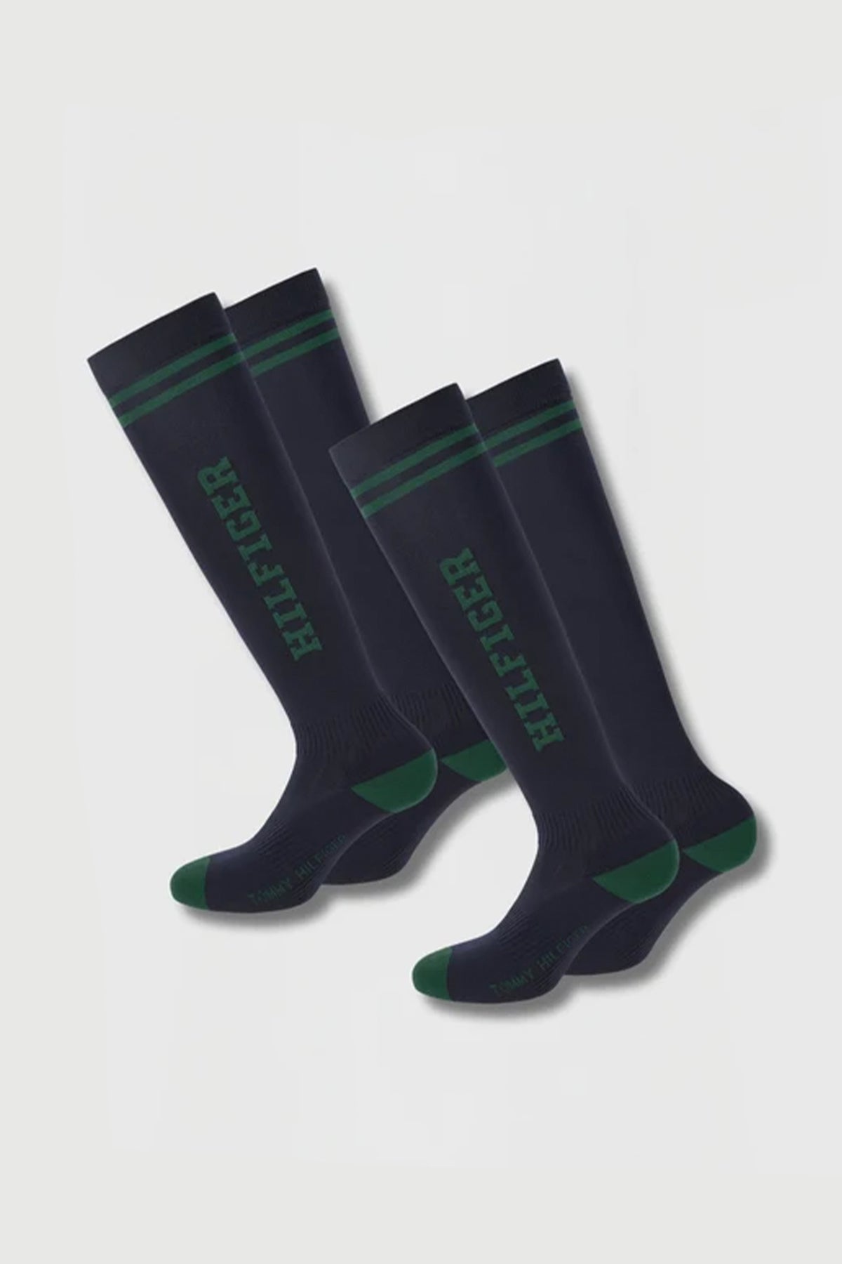 Tommy Hilfiger Equestrian Drexel Varsity Riding Socks (Set of 2) Socks
