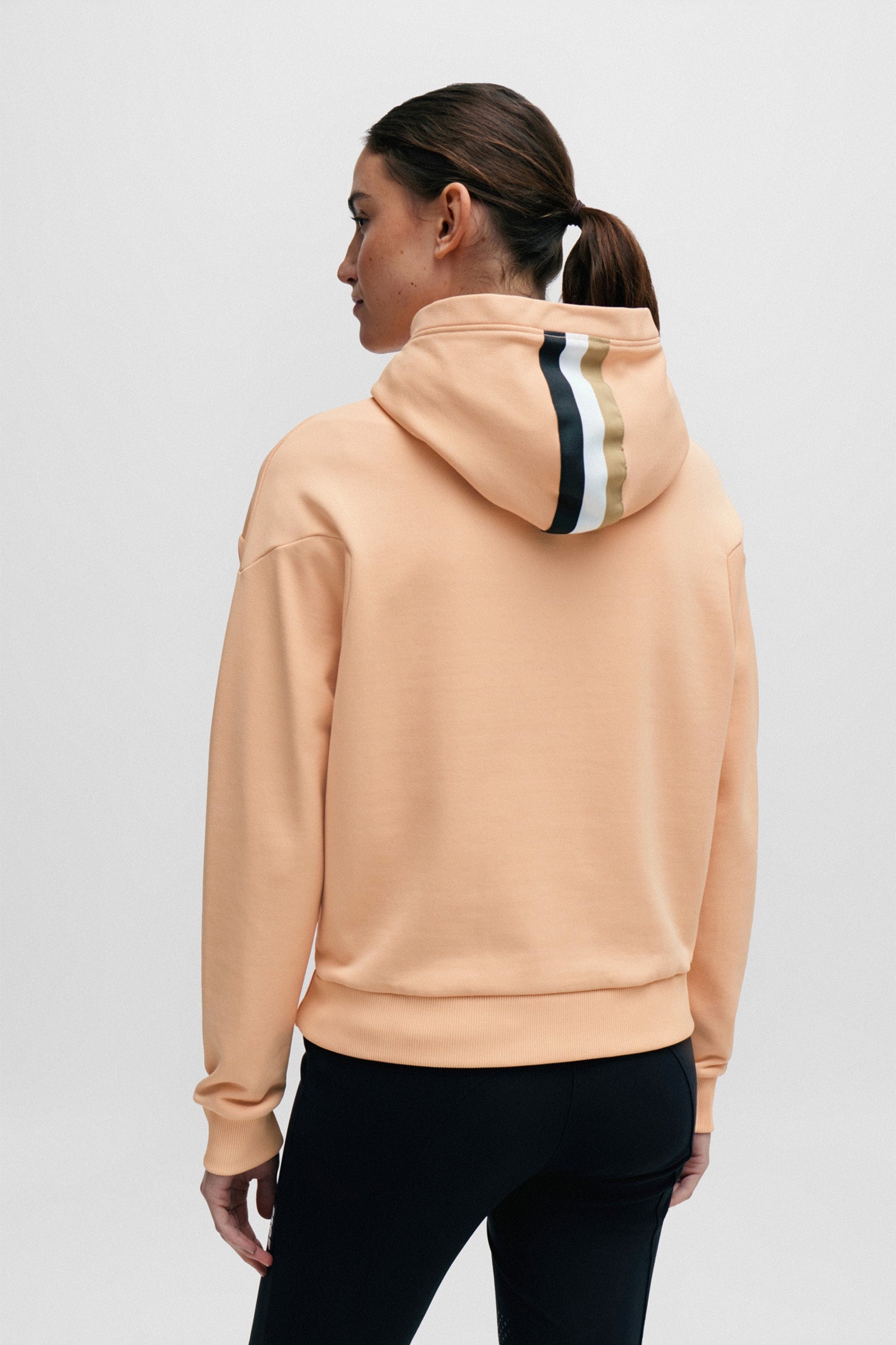 Boss Faye Logo Zip Hoodie Women’s Riding Clothing