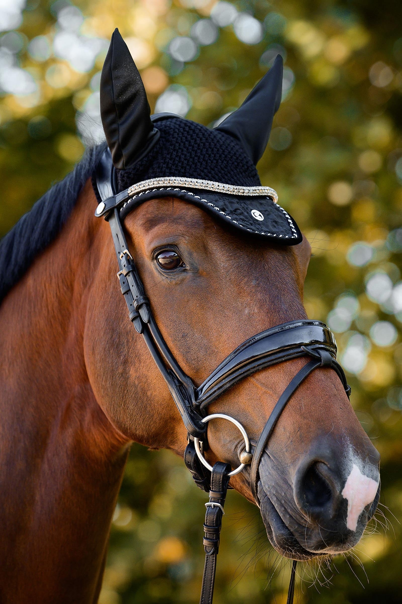 PS of Sweden Fly Hat Velvet Monogram Saddle Pads