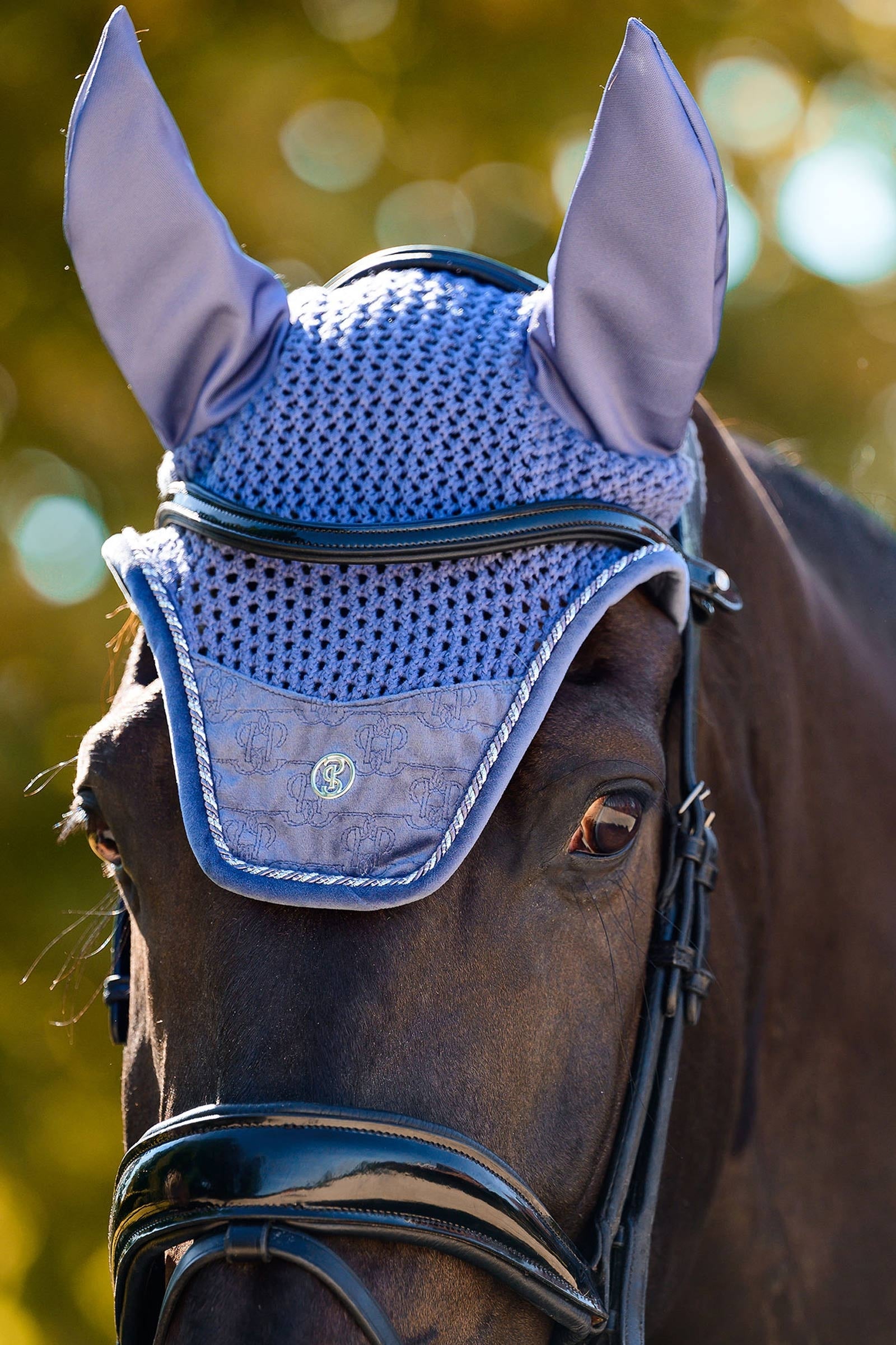 PS of Sweden Fly Hat Velvet Monogram Saddle Pads