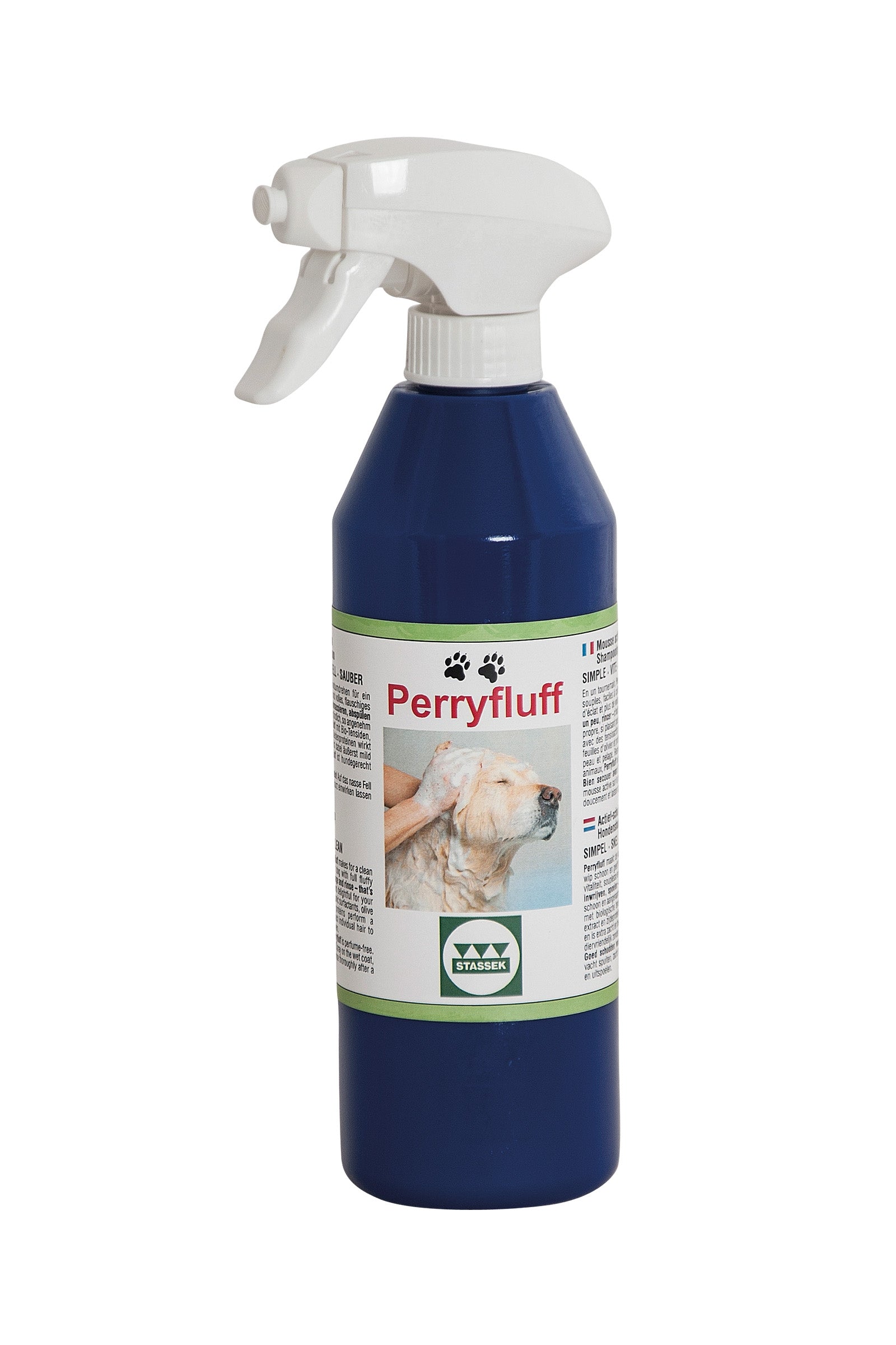 Stassek Perryfluff Energetic Foam Champú para Perros, 500 ml Perro