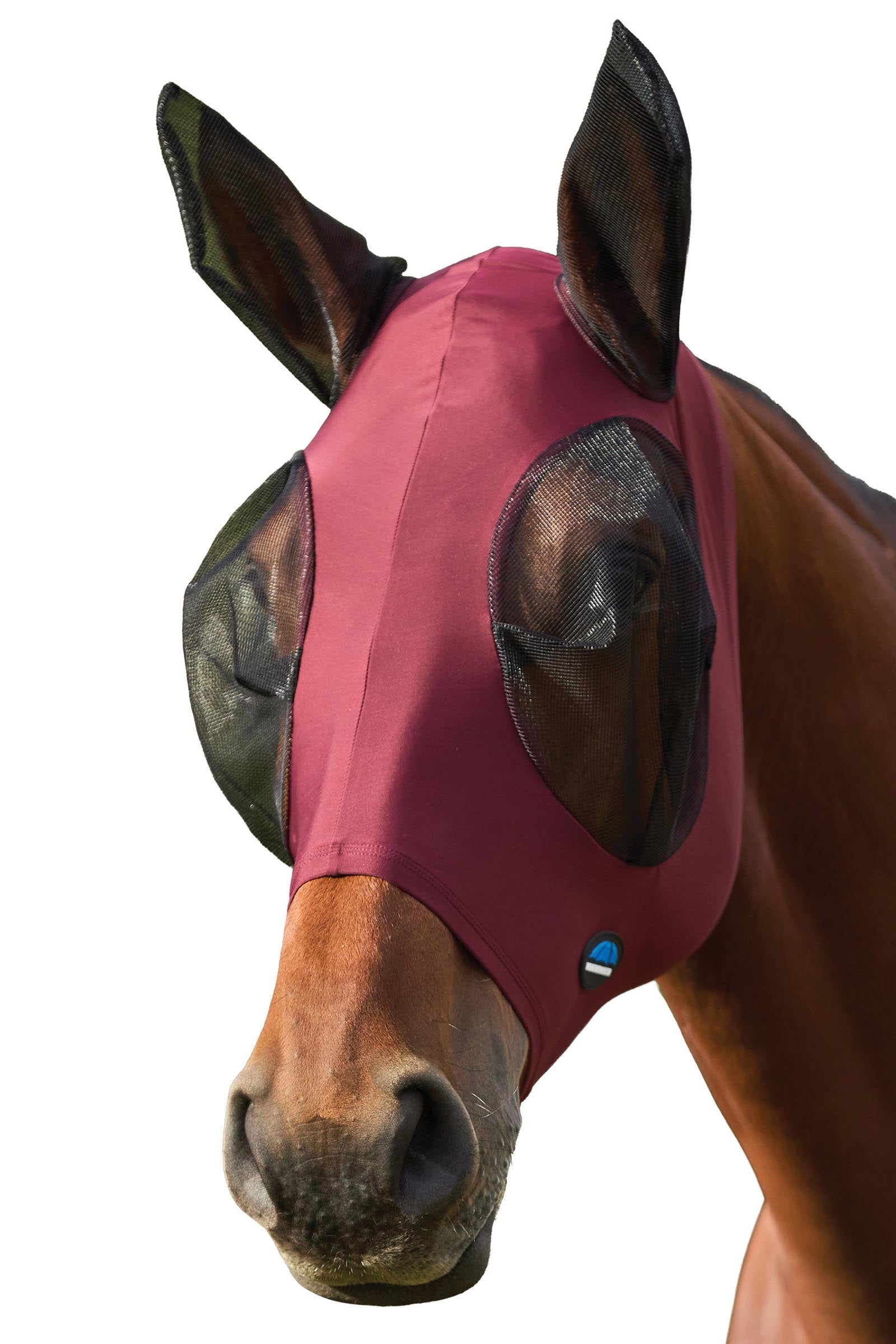 Weatherbeeta Comfitec Stretch Máscara antimoscas con orejas Protección Antimoscas para Caballos