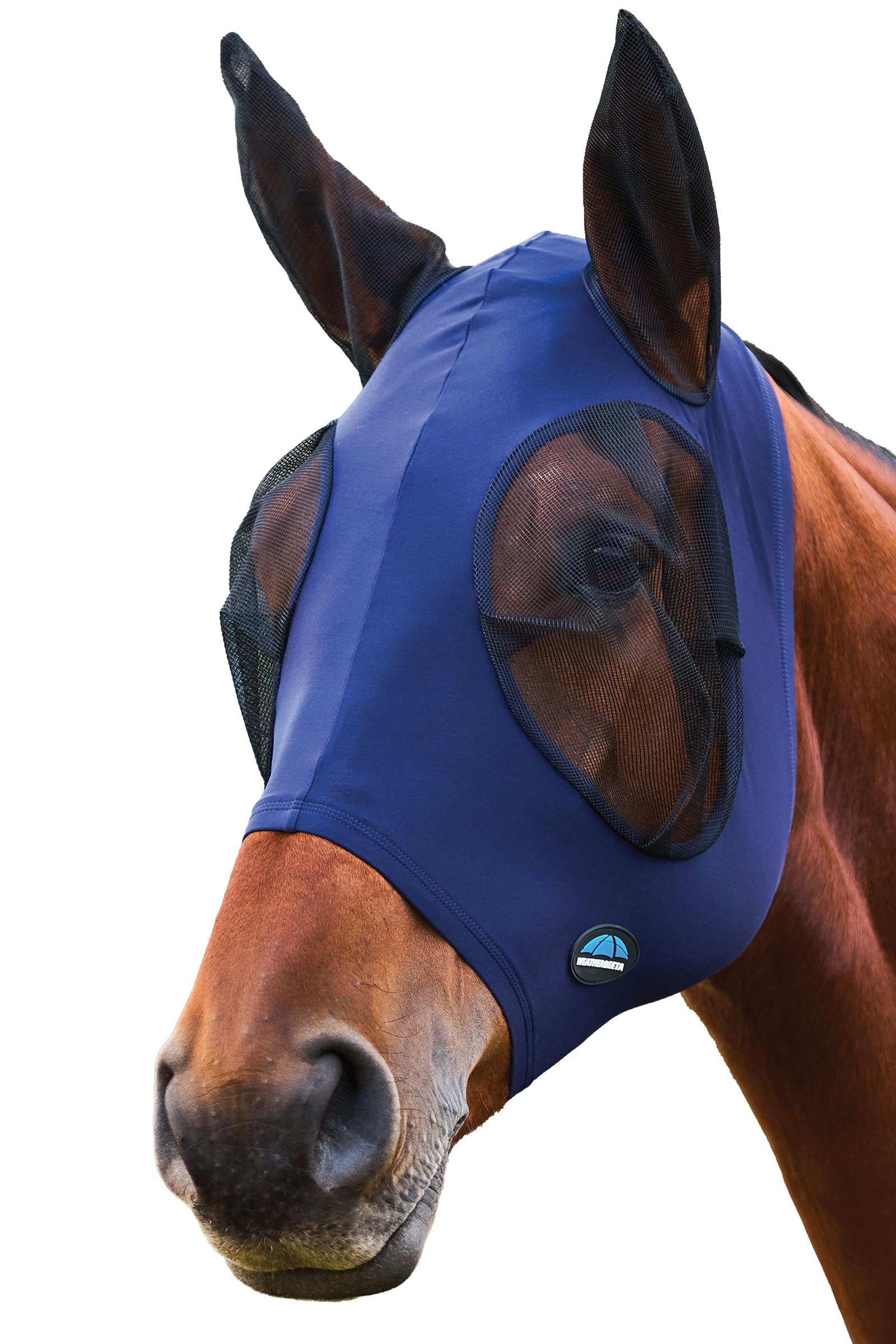 Weatherbeeta Comfitec Stretch Máscara antimoscas con orejas Protección Antimoscas para Caballos