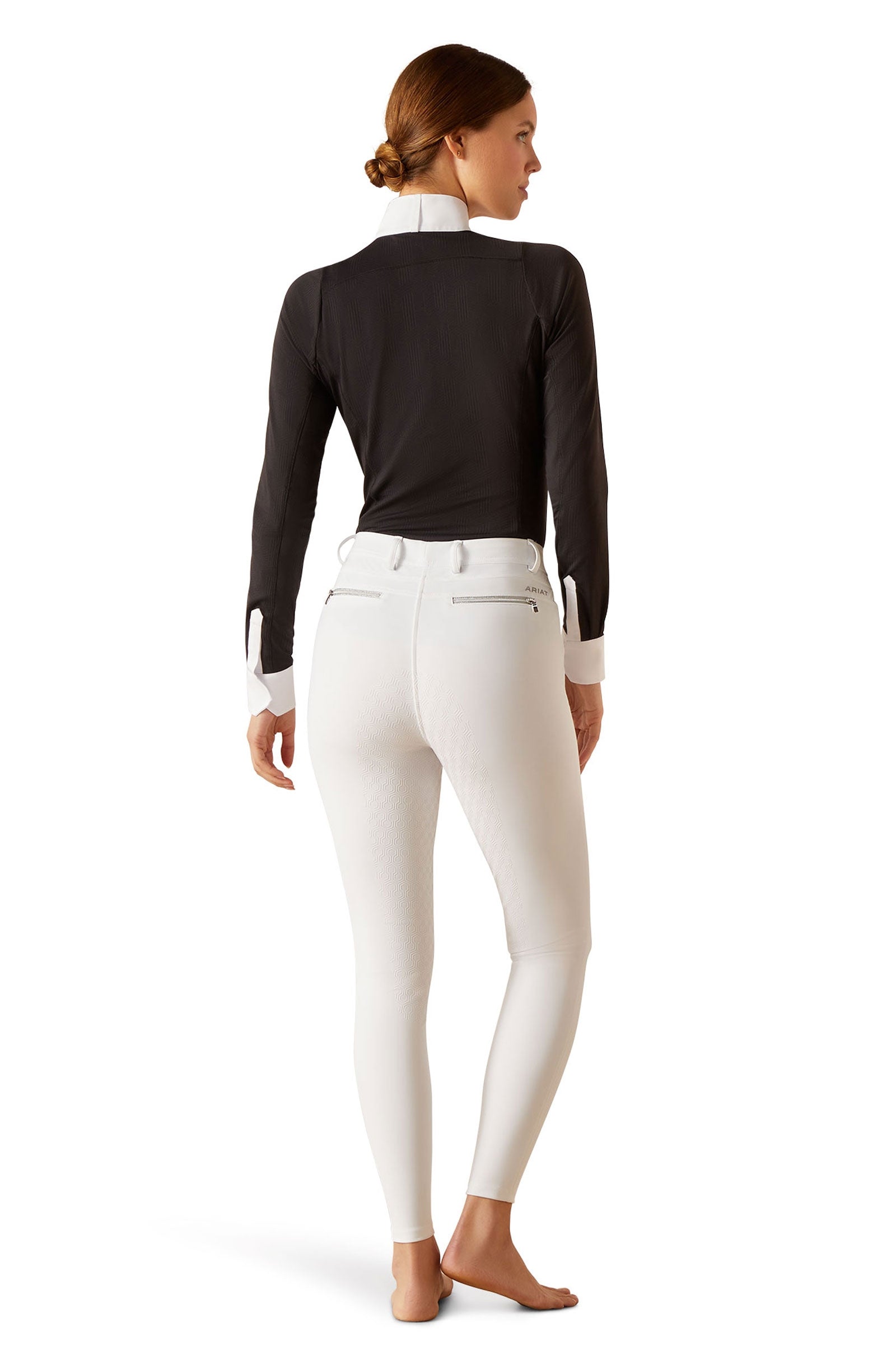 Ariat Tri Factor Pull-On Women's Full Grip Riding Tights Womens Breeches