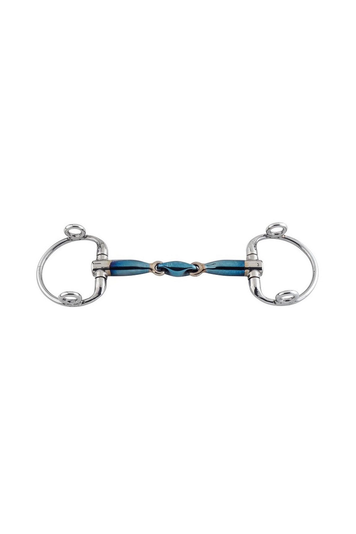 Trust Equestrian Sweet Iron Eggbutt Gag Eliptical-16 Filetes y Bocados