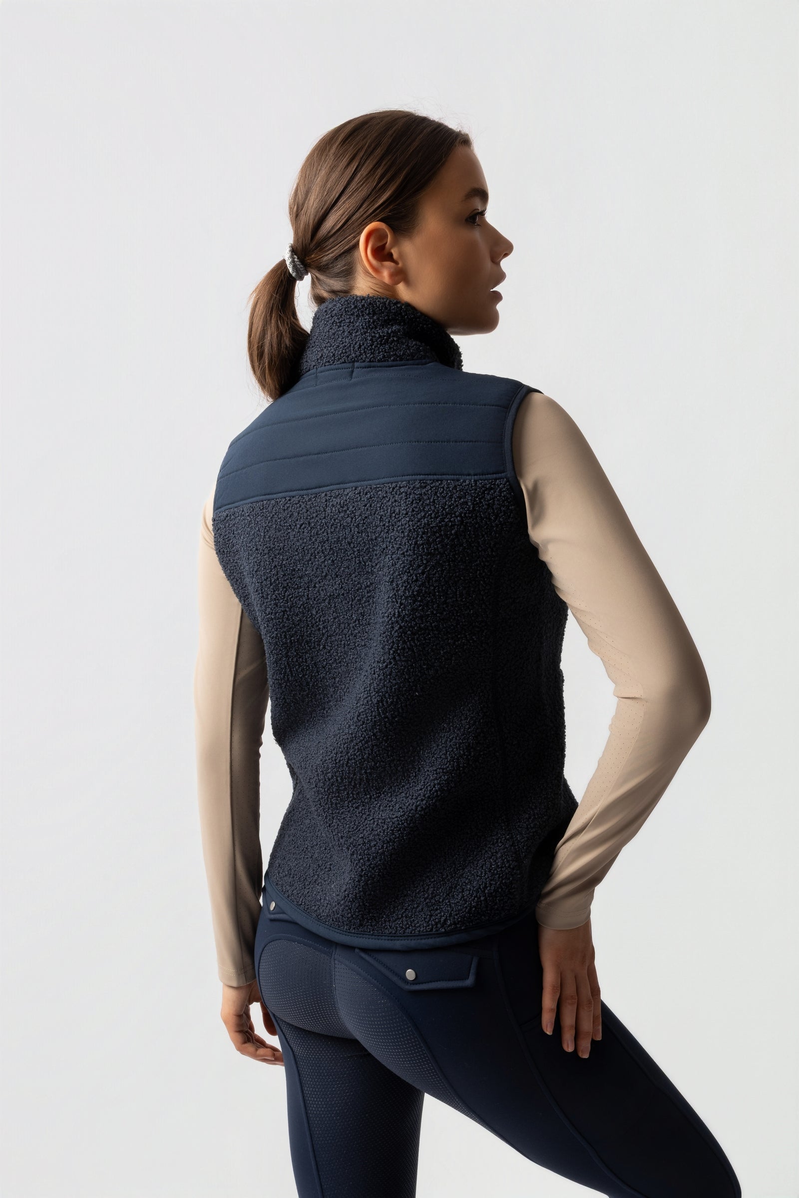 Horze Adira Teddyfleece Vest Women’s Riding Clothing