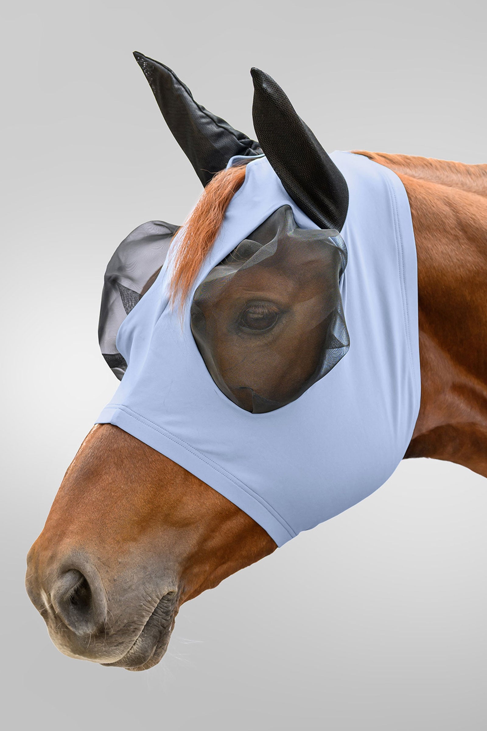 Waldhausen Flex Puck máscara antimoscas con protección UV Protección Antimoscas para Caballos