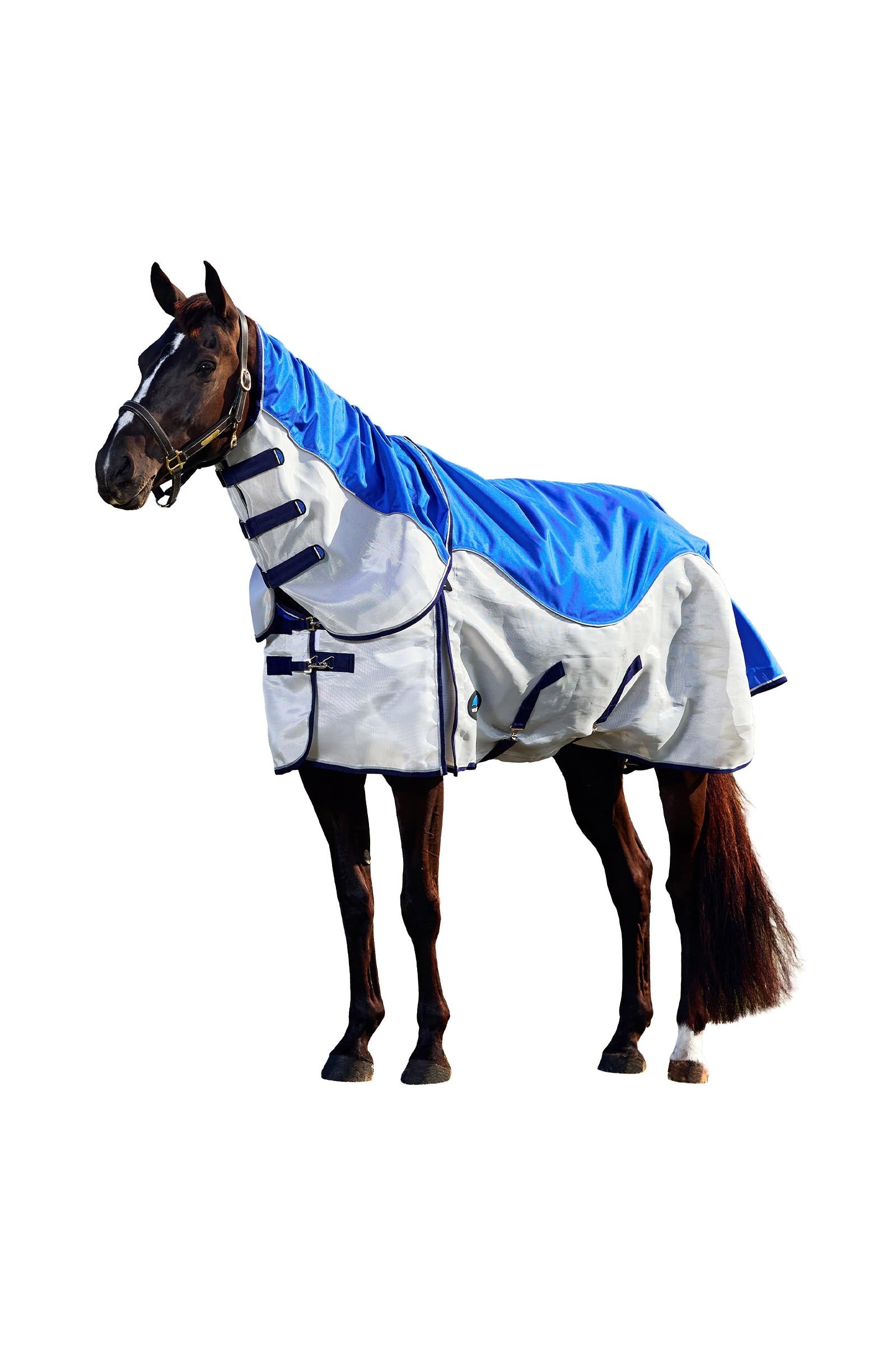 Weatherbeeta ComFiTec Duo Shield Manta exterior con cuello desmontable, 0 g Mantas Caballo