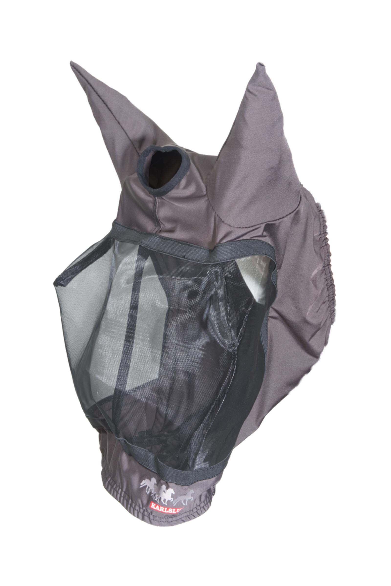 Karlslund Fly Mask With Hole For Forelock Protección Antimoscas para Caballos