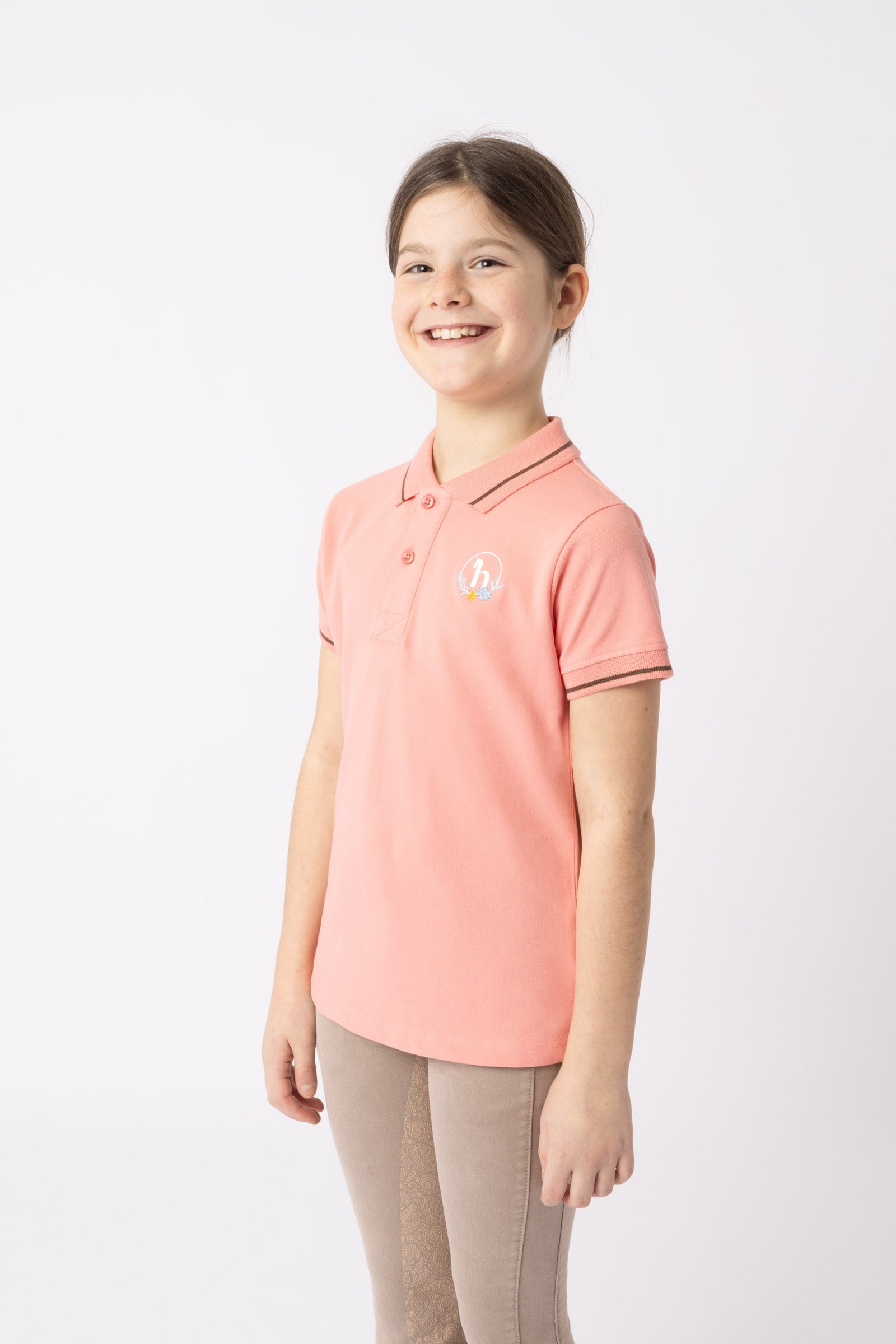 Horze Camisa Polo Funcional para Niños Sohra Ropa Niños
