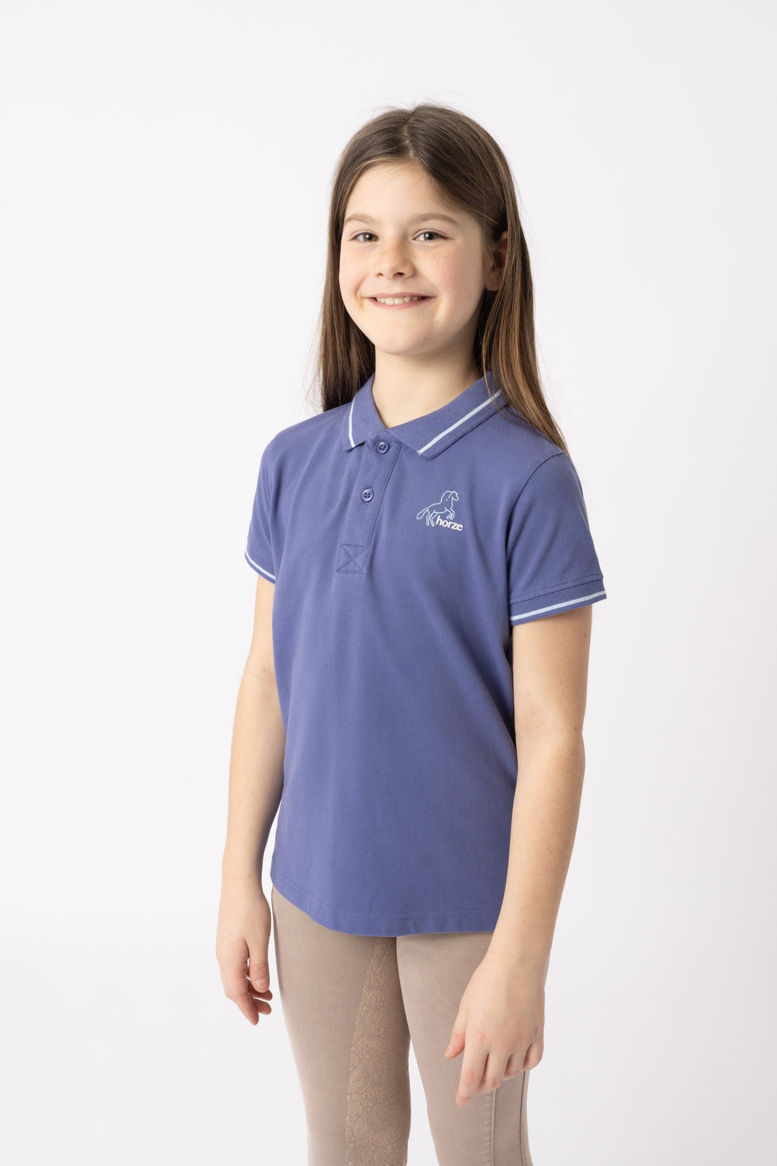 Horze Camisa Polo Funcional para Niños Sohra Ropa Niños