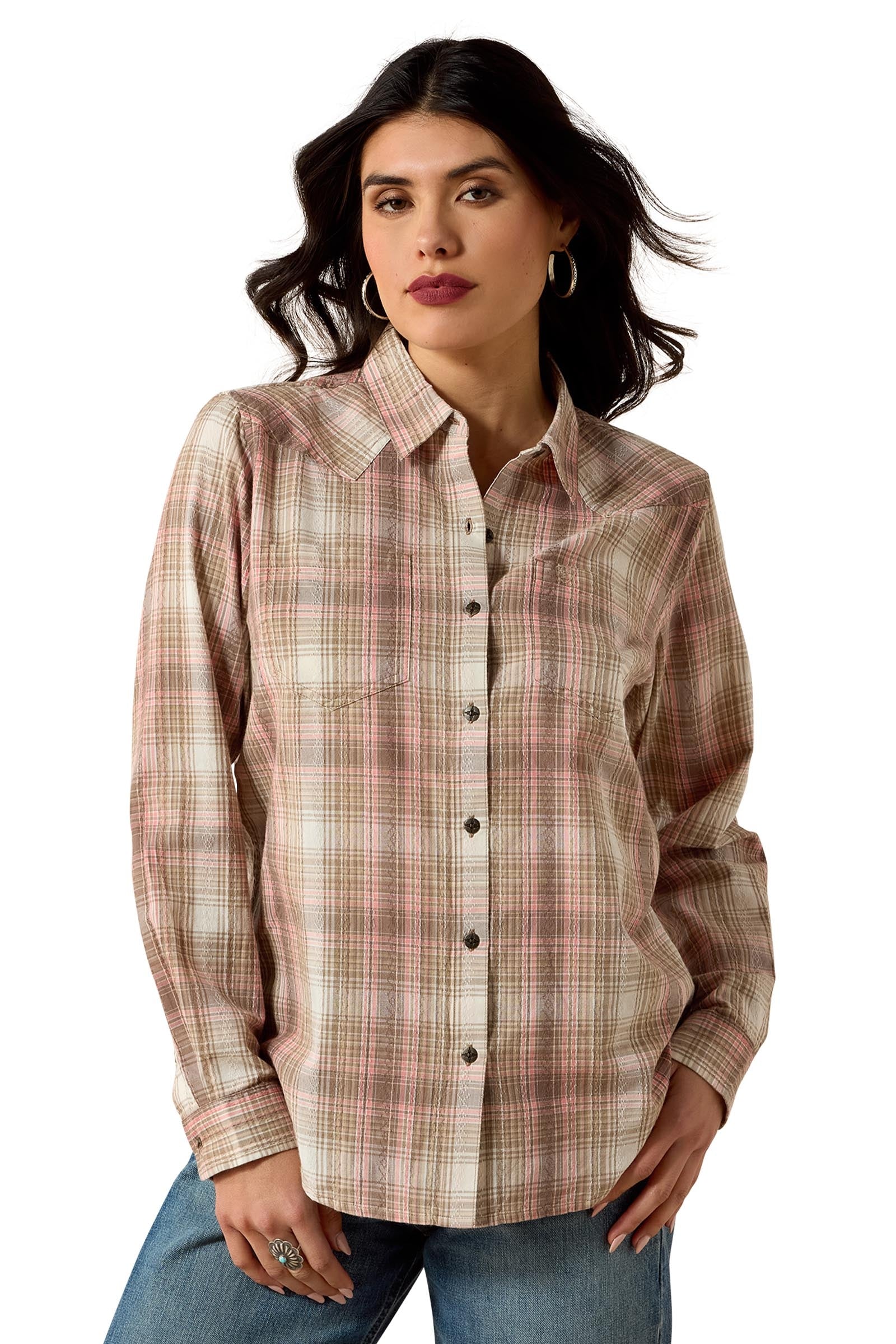 Ariat Billie Jean camisa de manga larga para mujer Ropa Mujer