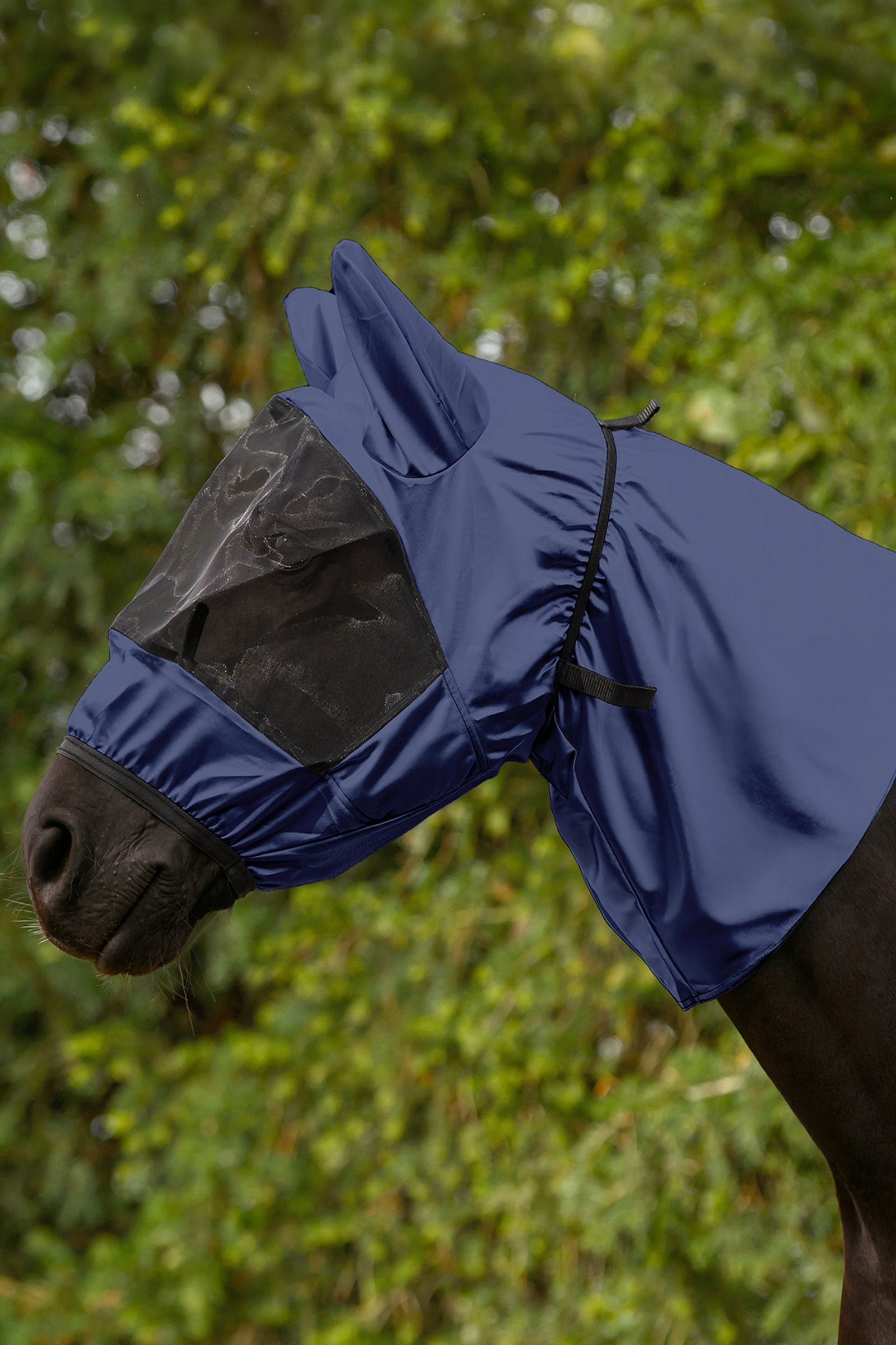 Waldhausen máscara antimoscas eczema con protección UV Protección Antimoscas para Caballos