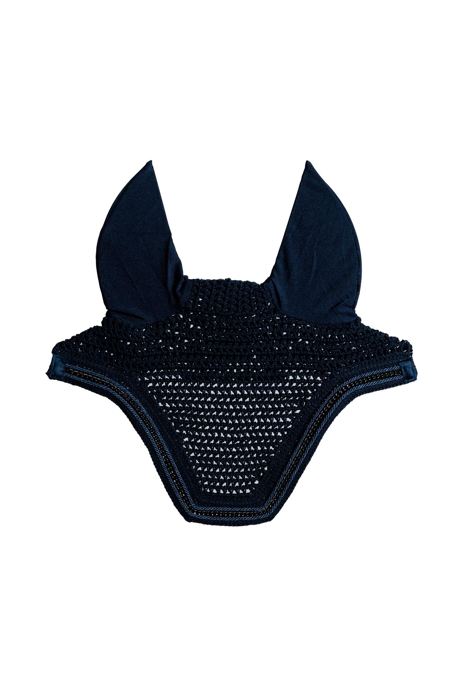 Kentucky Horsewear orejeras Wellington con cadena metálica Mantillas
