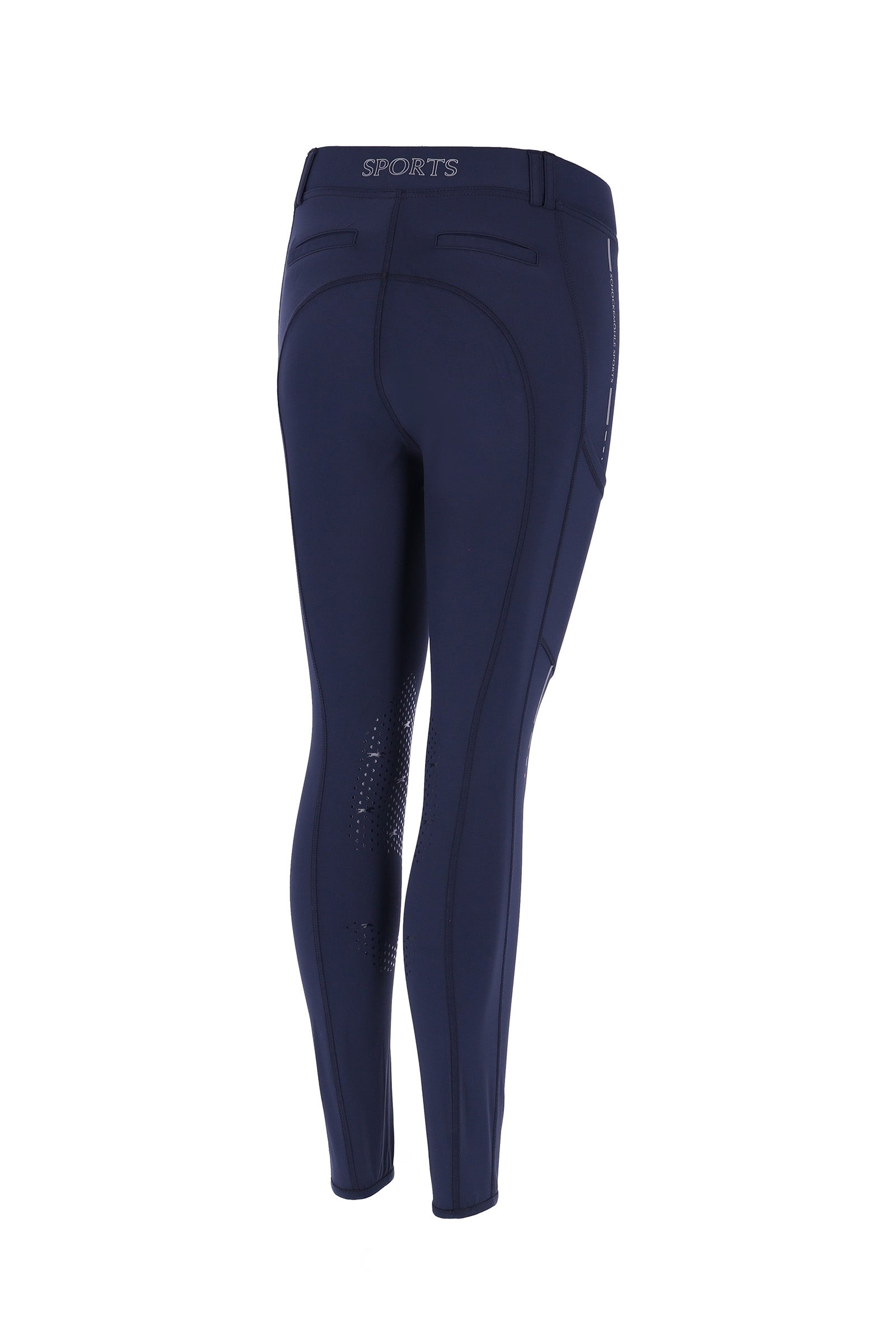 Schockemöhle Sports New Pocket Mallas de equitación para mujer con refuerzo en la rodilla Womens Breeches