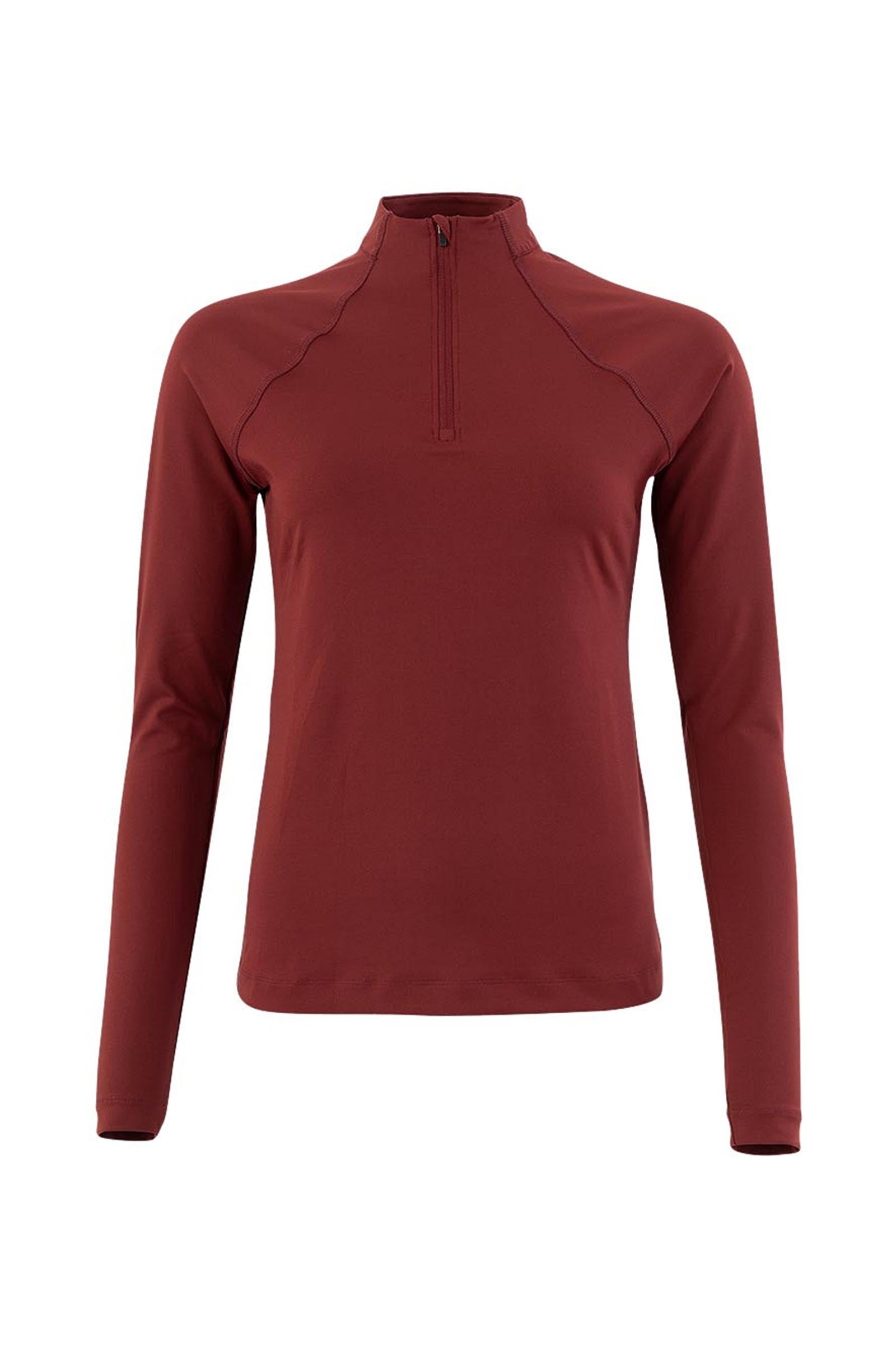 BR CLX camiseta de mujer de manga larga con cremallera Ropa Mujer