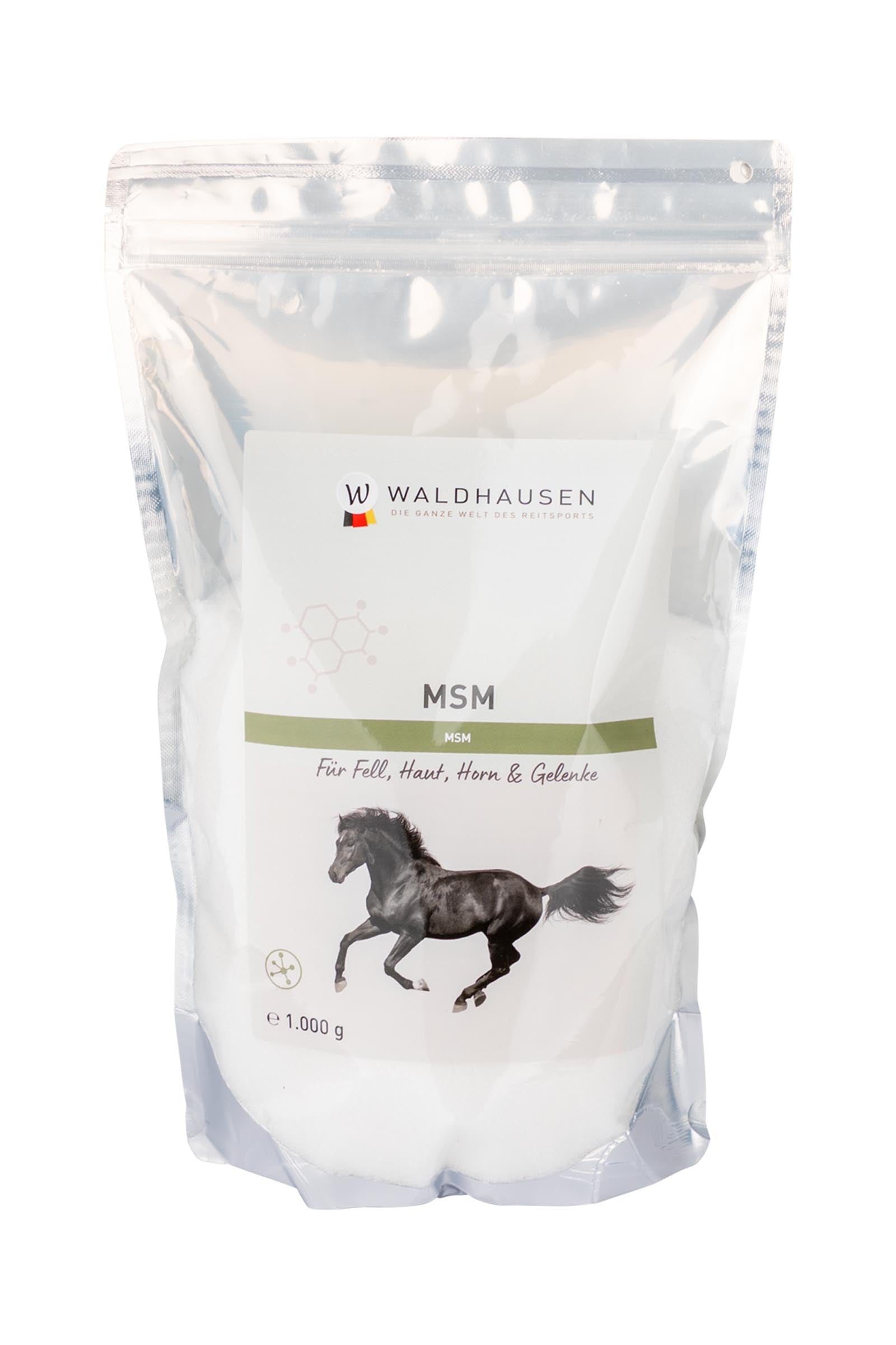 Waldhausen MSM - for coat, skin, horn and joints, 1kg Horse Feed & Nutrition