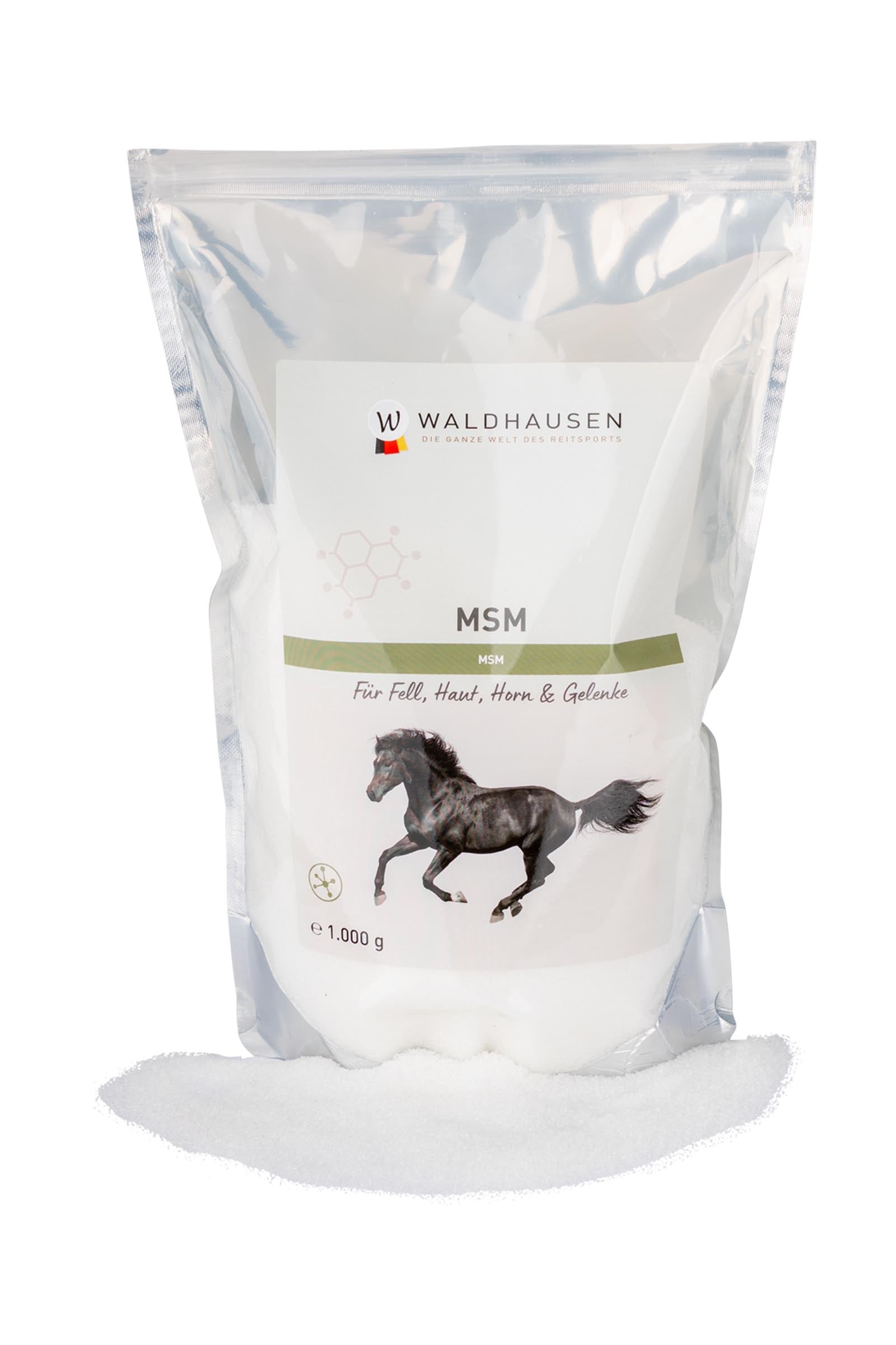 Waldhausen MSM - for coat, skin, horn and joints, 1kg Horse Feed & Nutrition