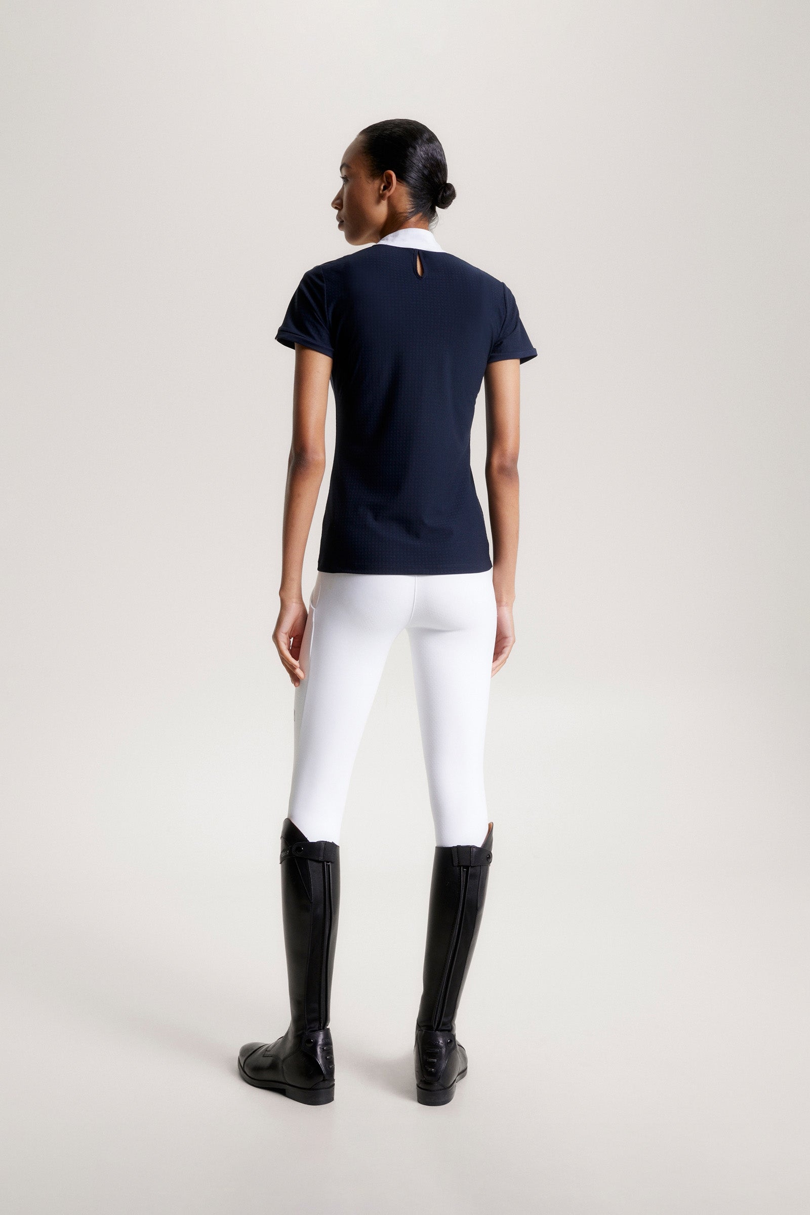 Tommy Hilfiger Equestrian Chelsea Cooling Short Sleeve Logo Show Shirt Women’s Riding Clothing