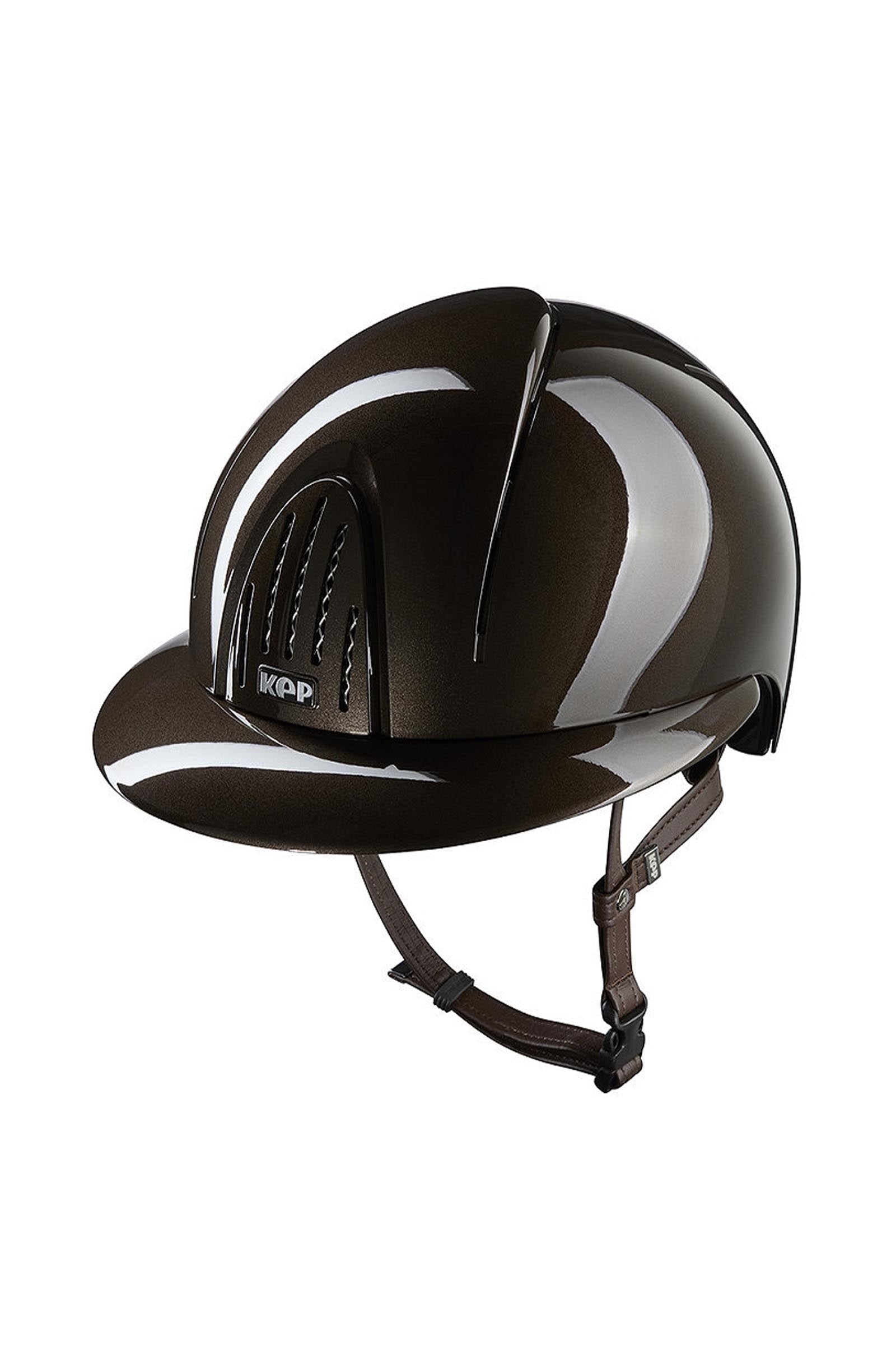 KEP Helmets KEP NOVA ABS Metal Polish Polo Riding Helmet Equipamiento Seguridad