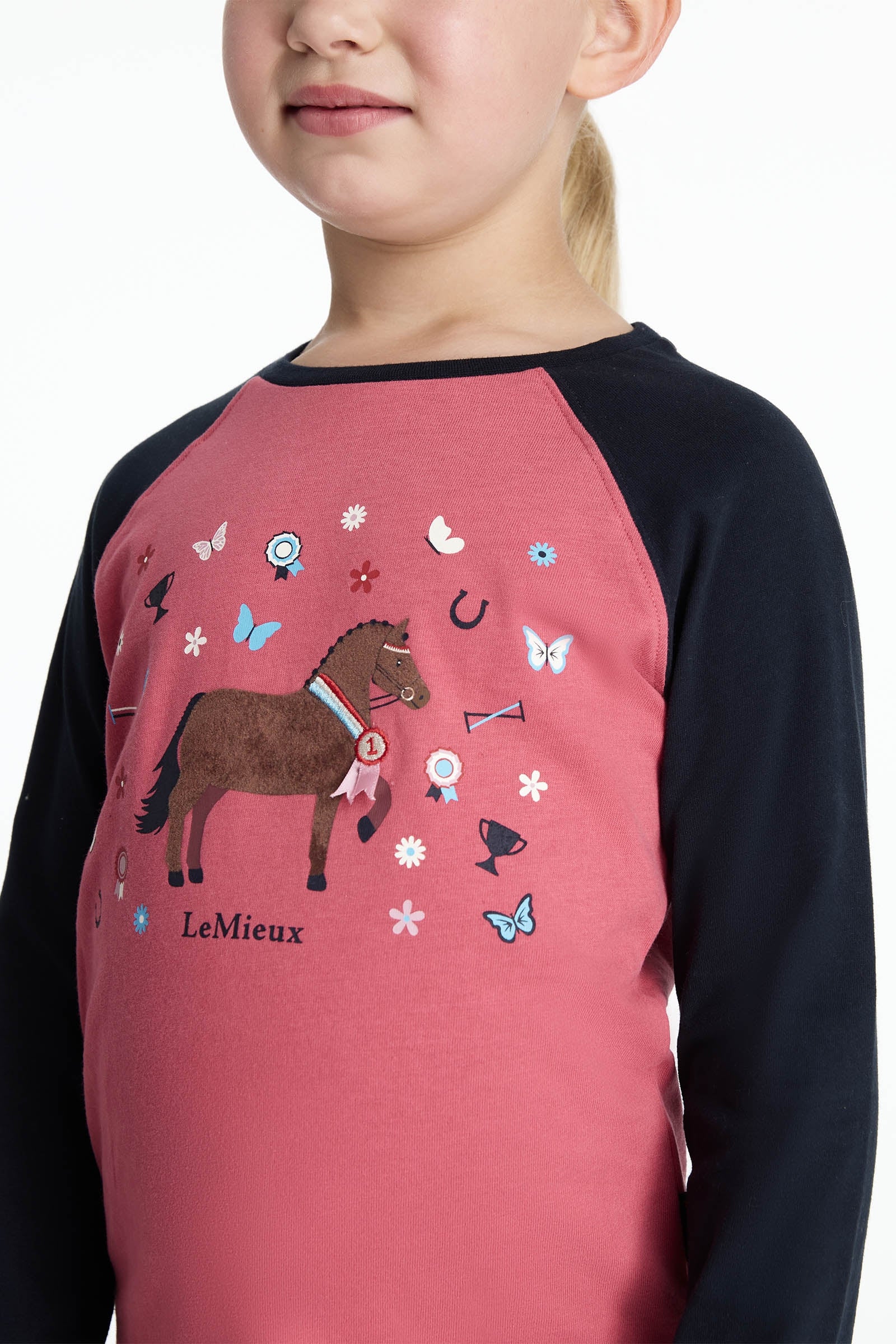 LeMieux Mini Jamie Chancer Kid´s Long Sleeve Top Kids Apparel