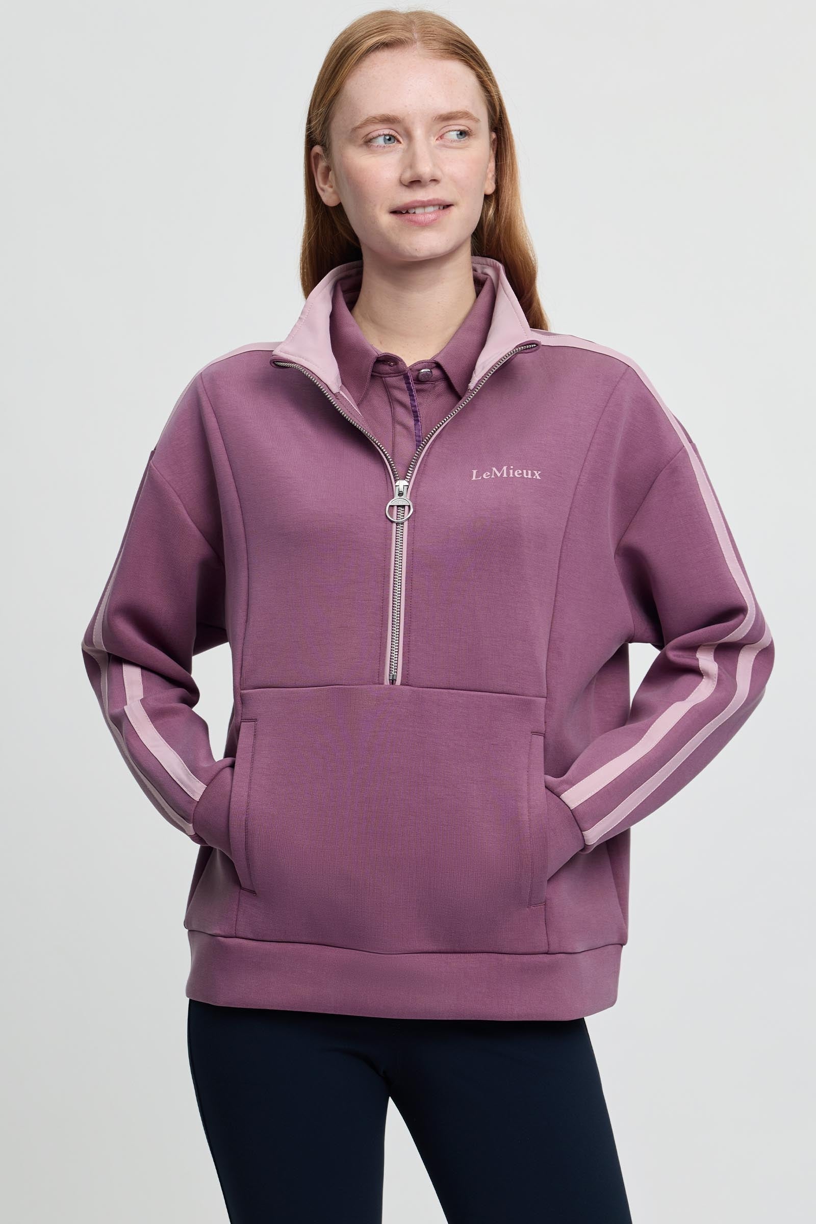 LeMieux Connie sudadera para mujer con media cremallera Ropa Mujer