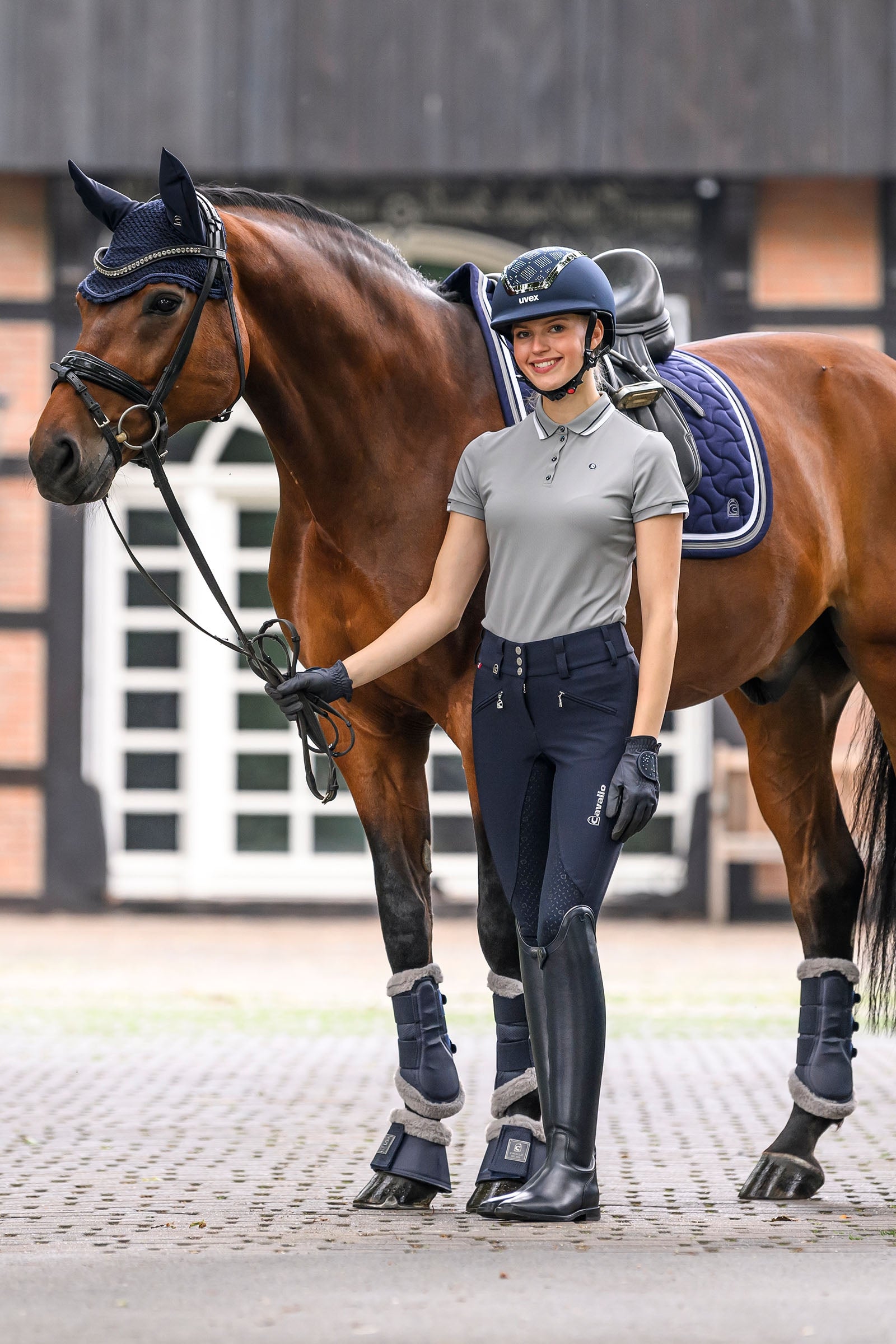 Cavallo CAVALNEHLE Women's Functional Poloshirt Women’s Riding Clothing