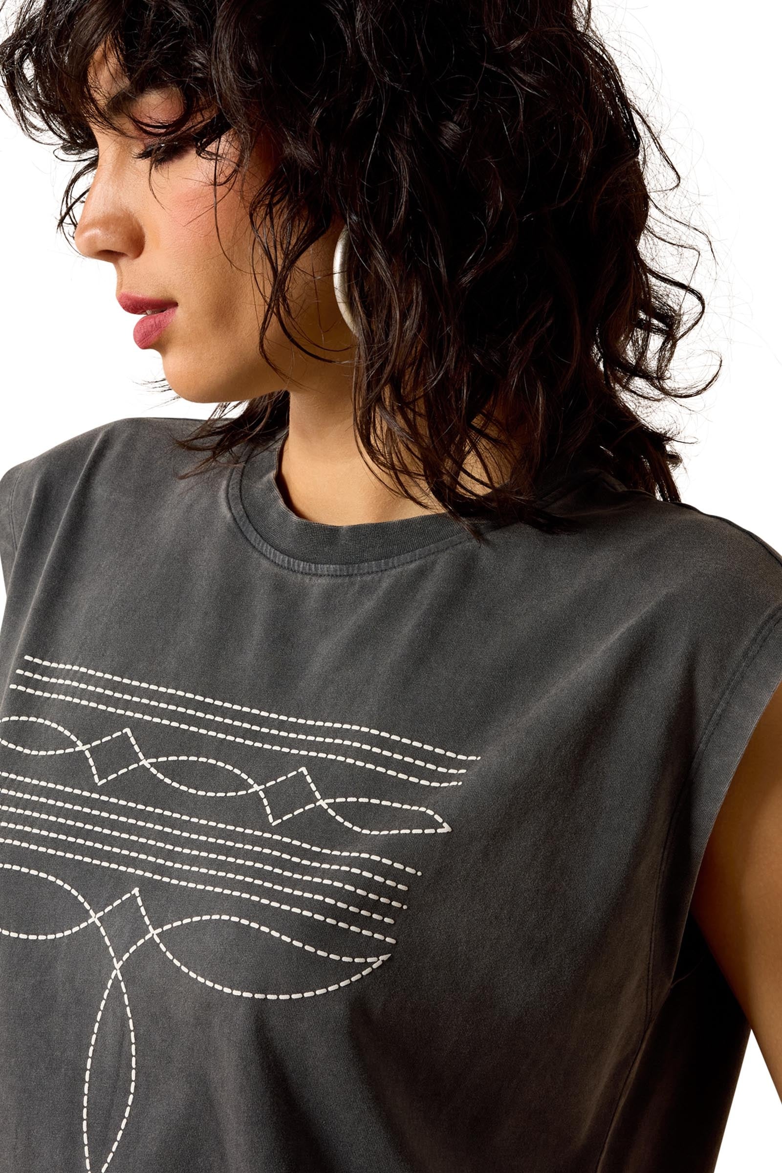 Ariat Women's Dallas Cropped T-Shirt Women’s Riding Clothing