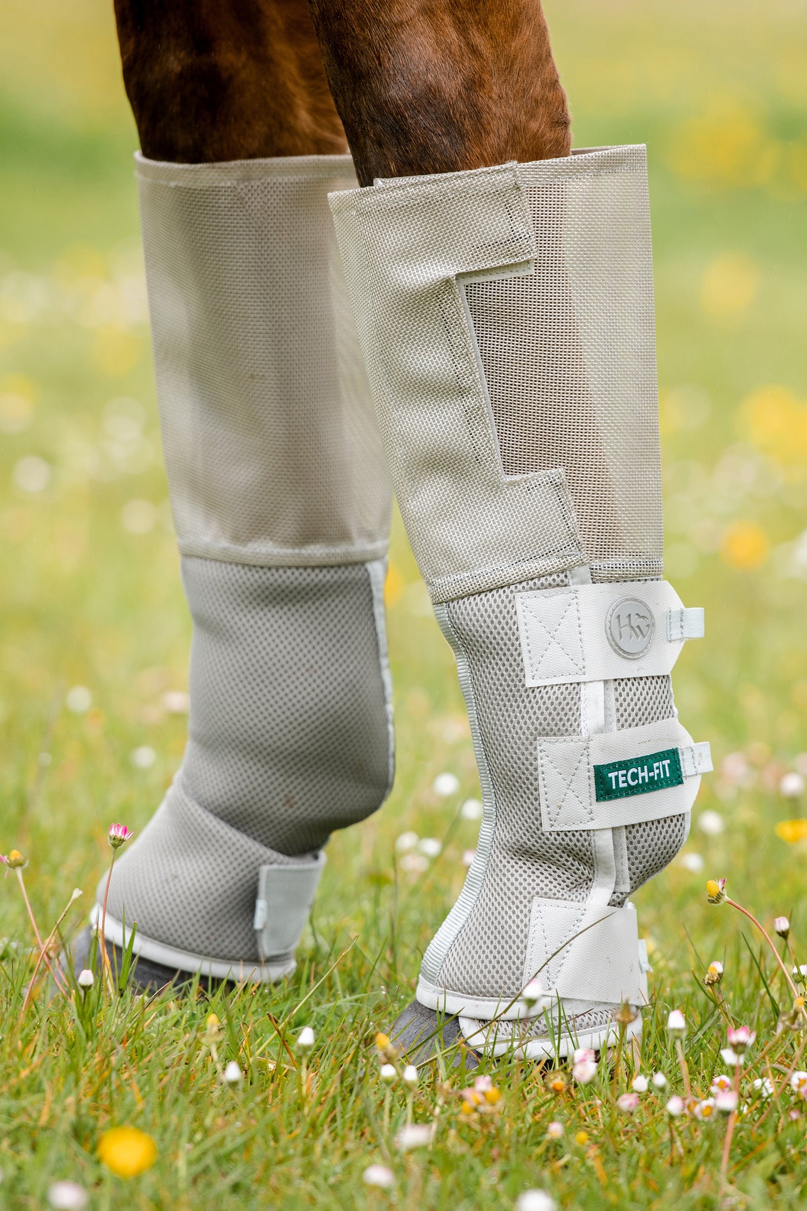 Horseware Rambo Tech-Fit Bota Antimoscas (Conjunto de 4) Leg Protection & Hoof Protection for Horses