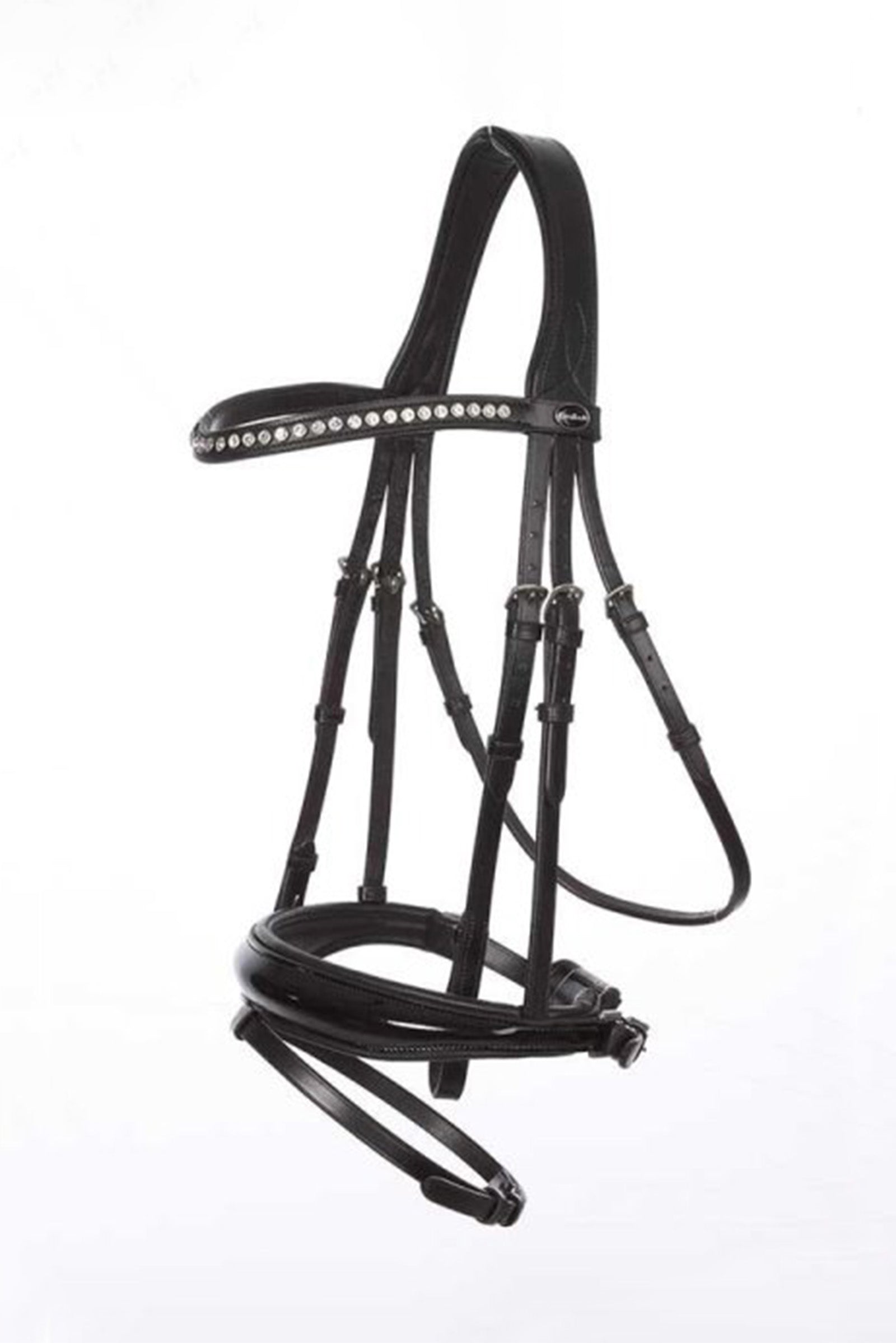 Kavalkade Charlotte Dressage Bridle Crank Noseband Cabezadas de montar & Riendas