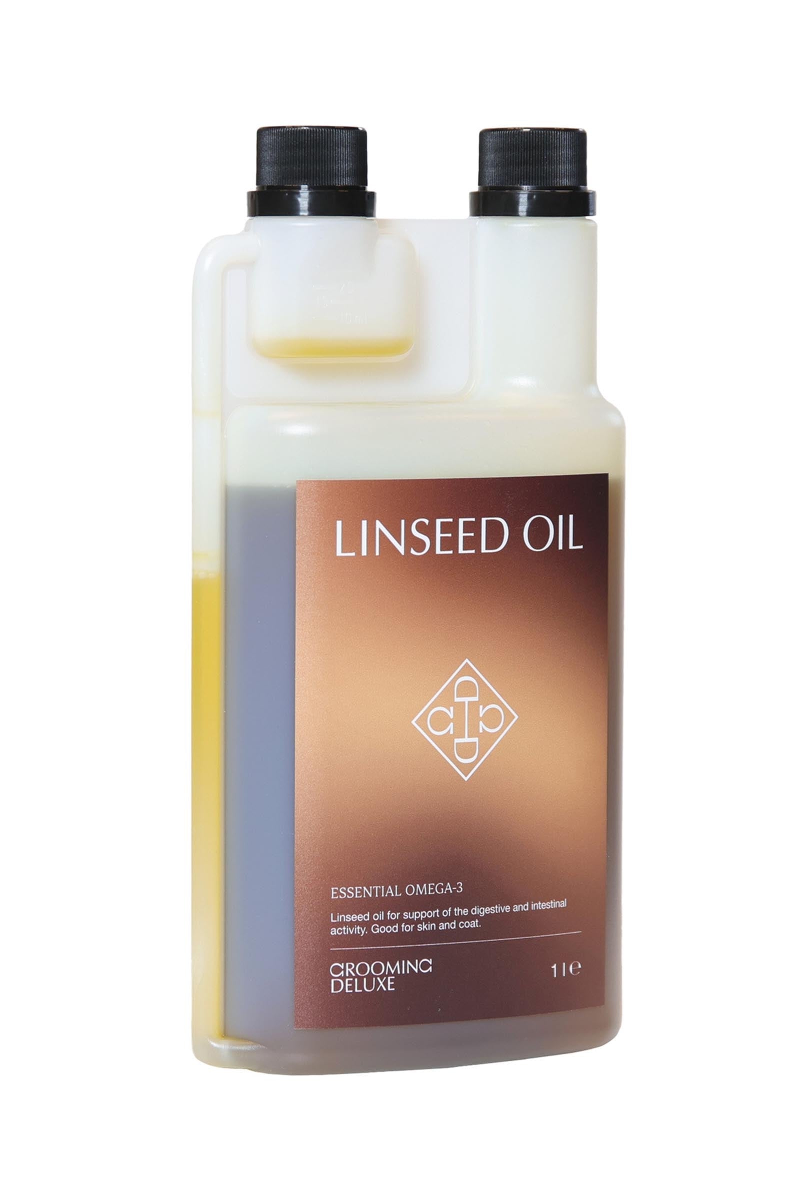 Grooming Deluxe Aceite de linaza, 1000 ml Horse Feed & Nutrition