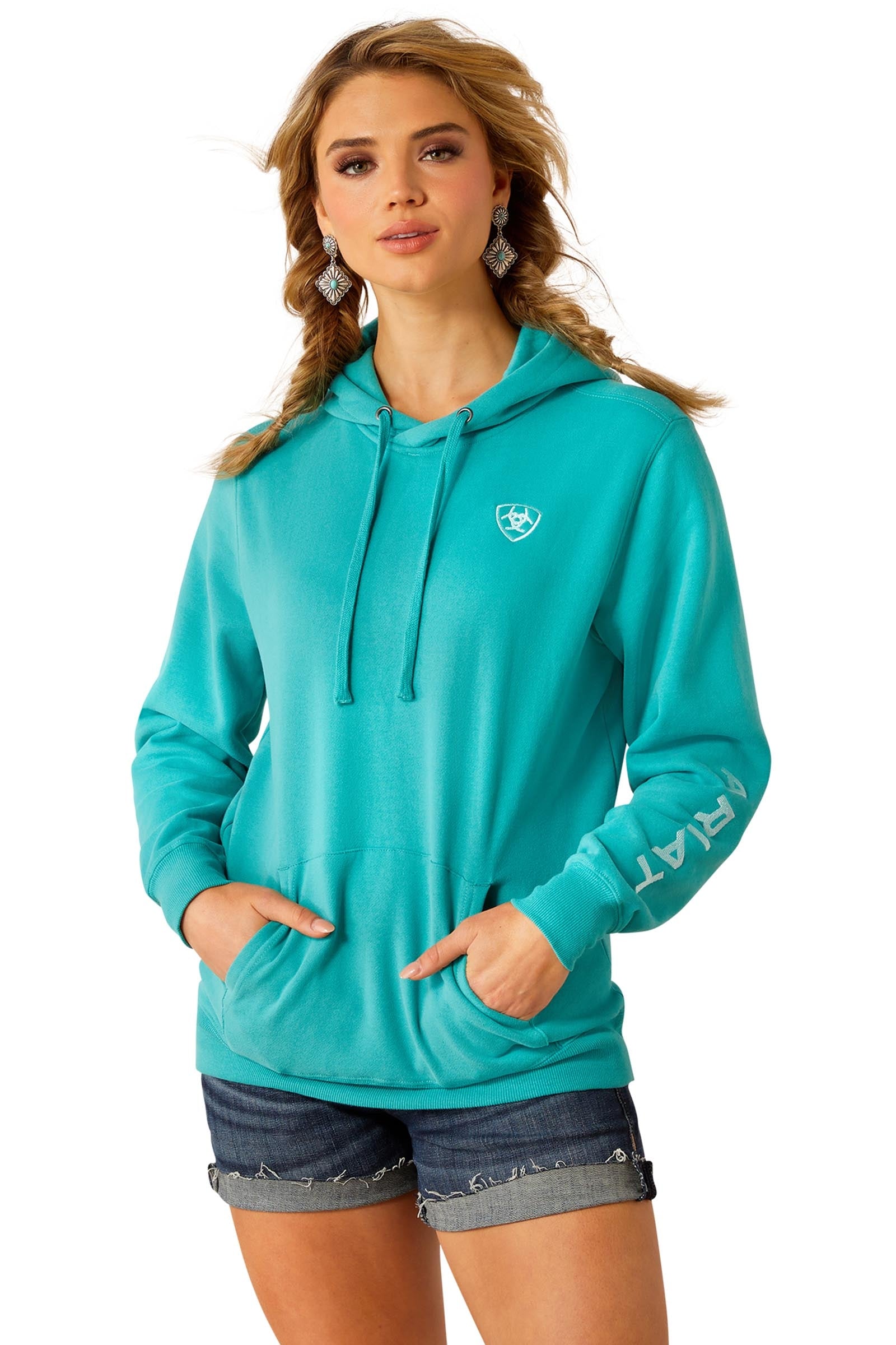 Ariat Logo 2.0 sudadera con capucha para mujer Ropa Mujer