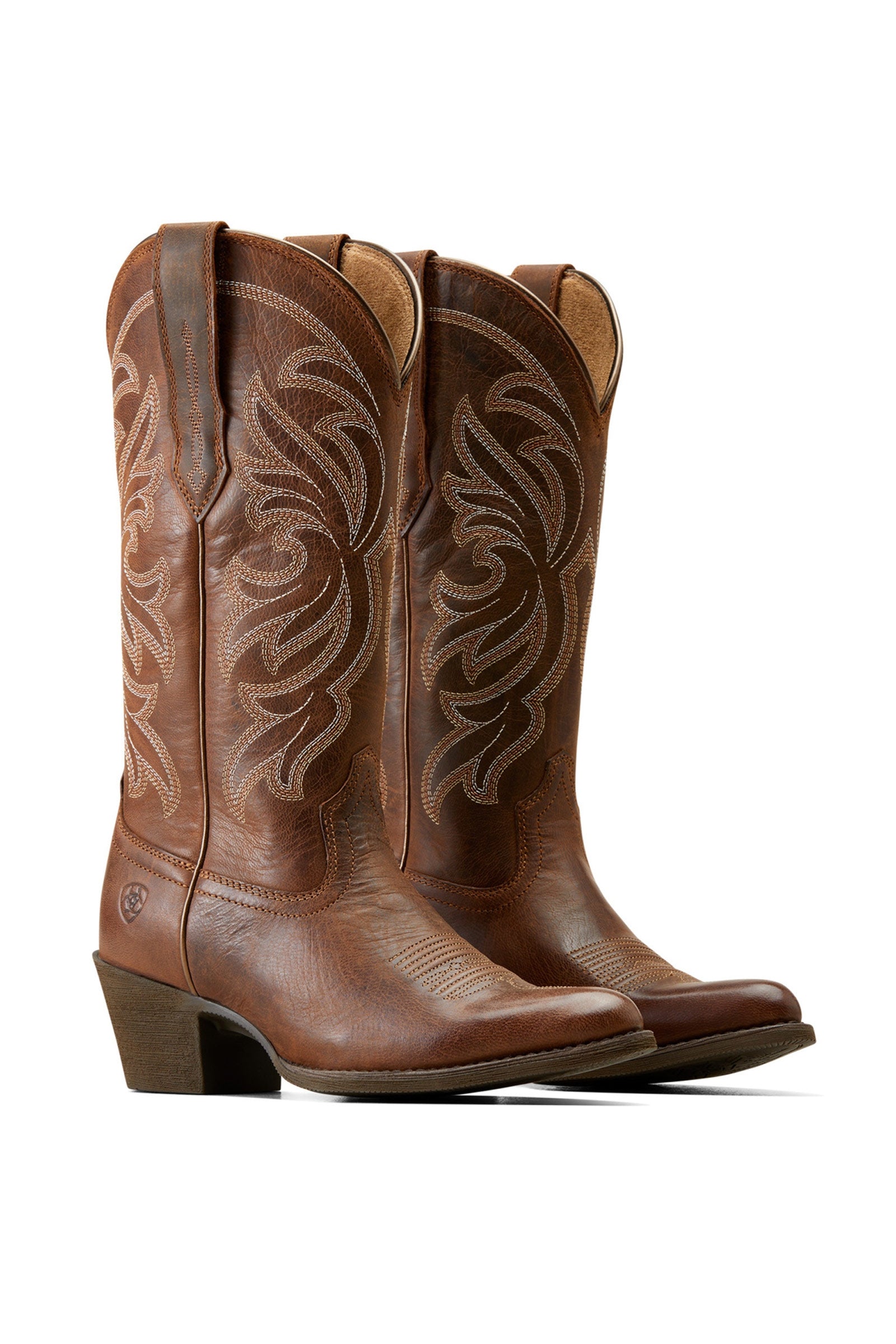 Ariat Heritage Botas western para mujer con punta J y Stretchfit Calzado