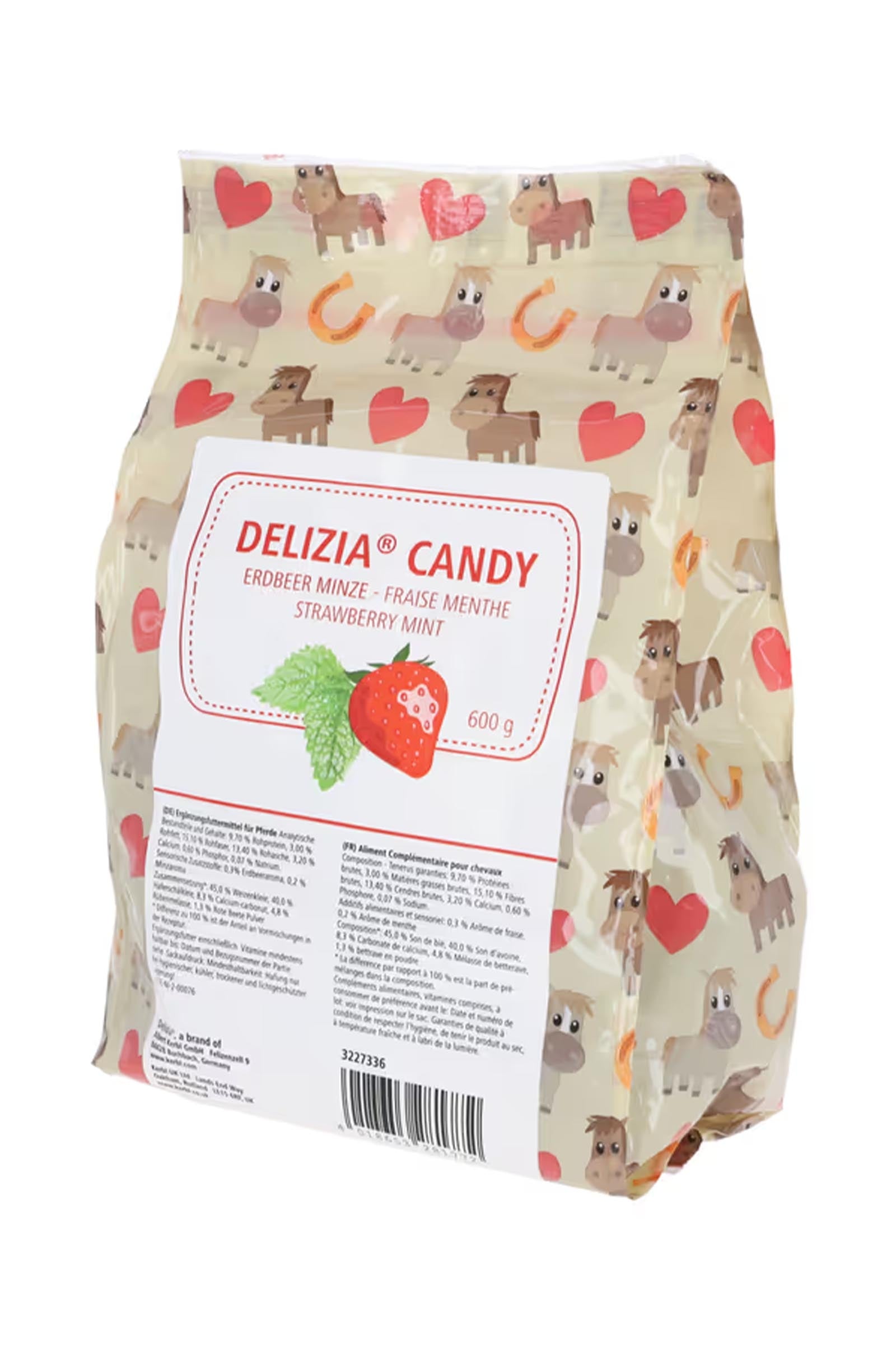 Delizia Treats w/ Strawberry & Mint Horse Feed & Nutrition