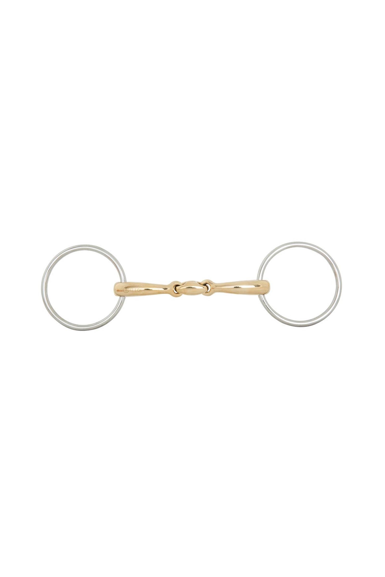 BR Loose Ring Snaffel 16mmsoft Contact Double Jointed Filetes y Bocados