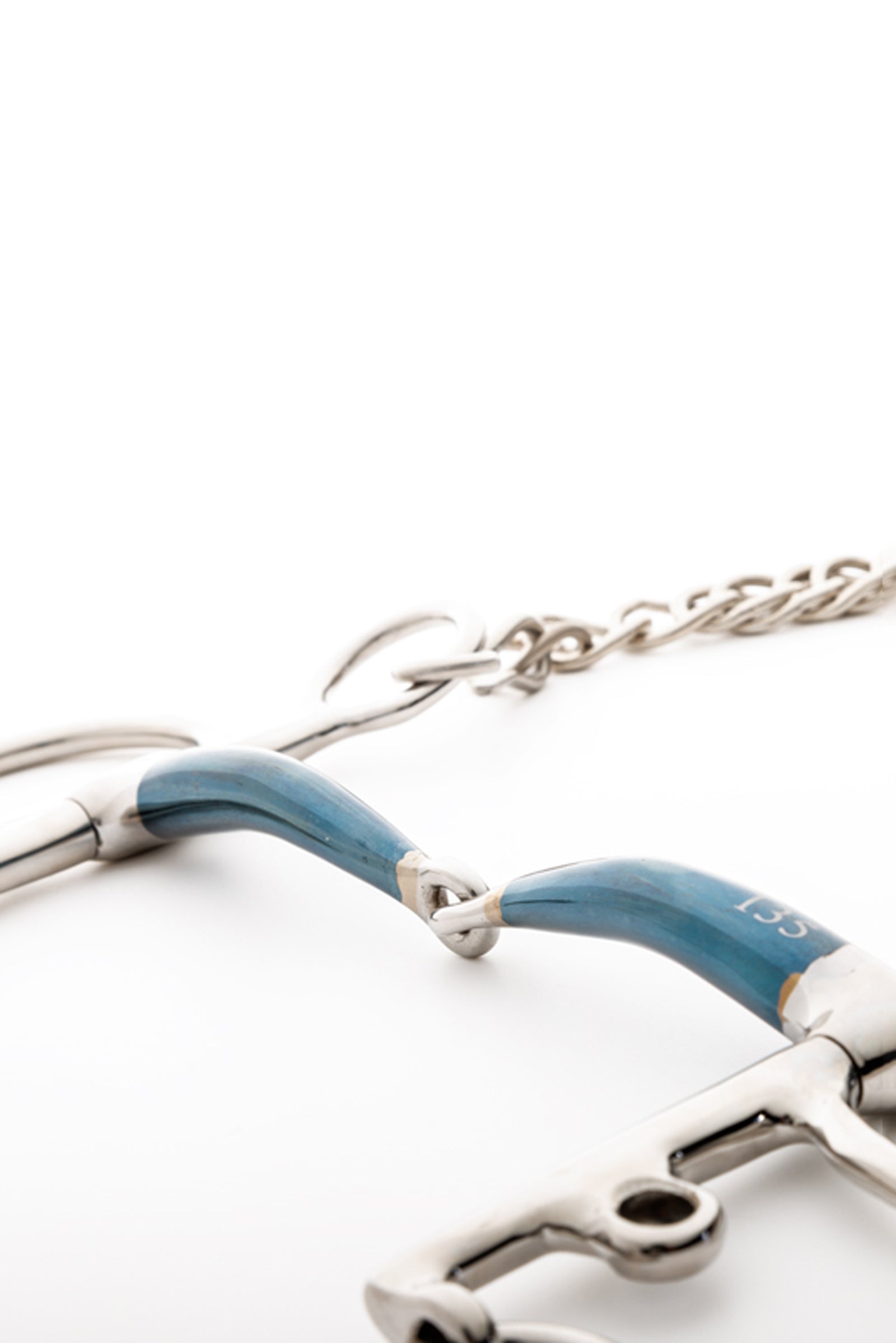 Kavalkade Ergonomic Pelham Single Jointed, Long, 14 mm Horse Bits