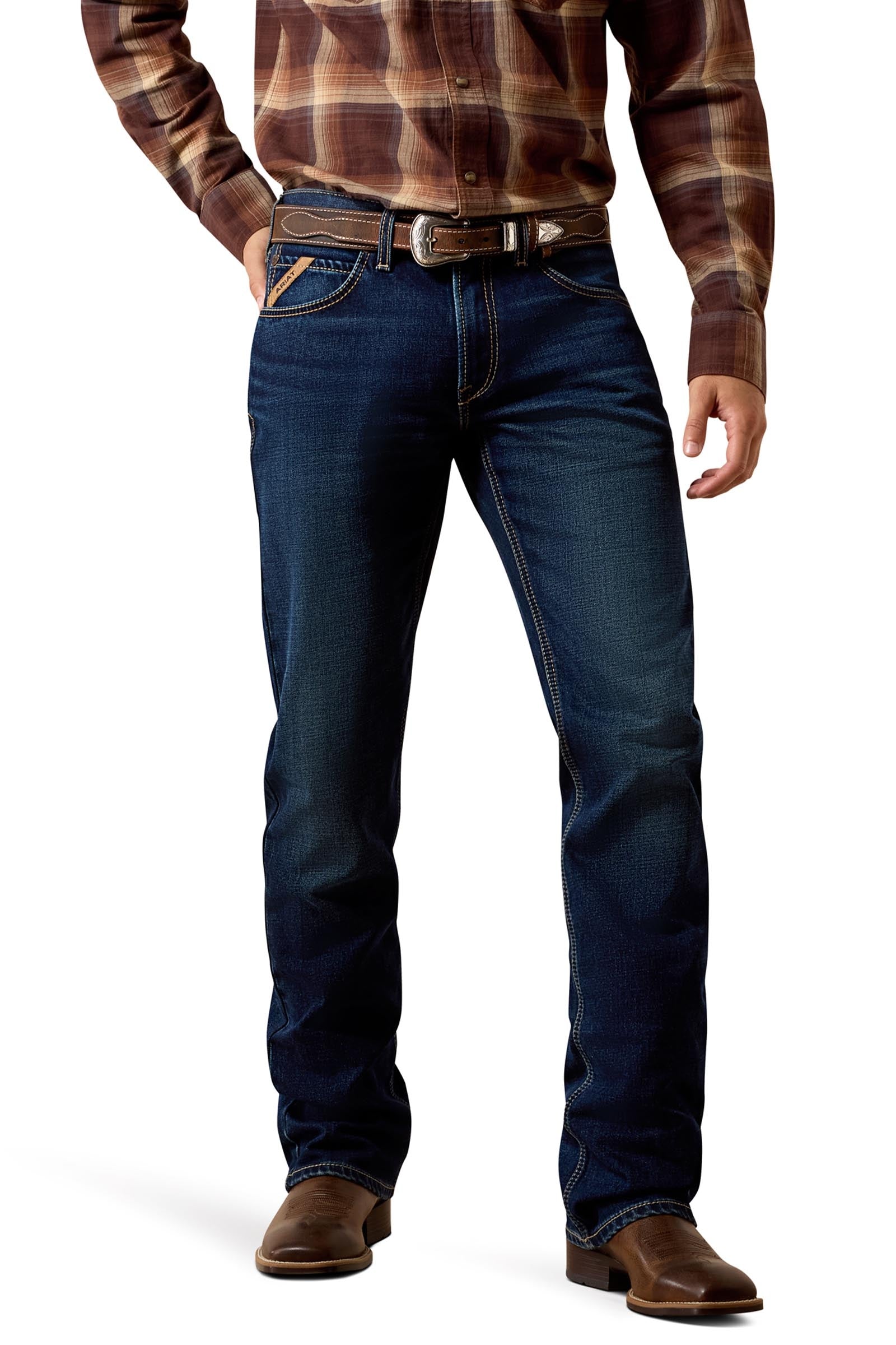 Ariat M5 Straight Acclimatize Gideon Vaqueros rectos para hombre Ropa Hombres